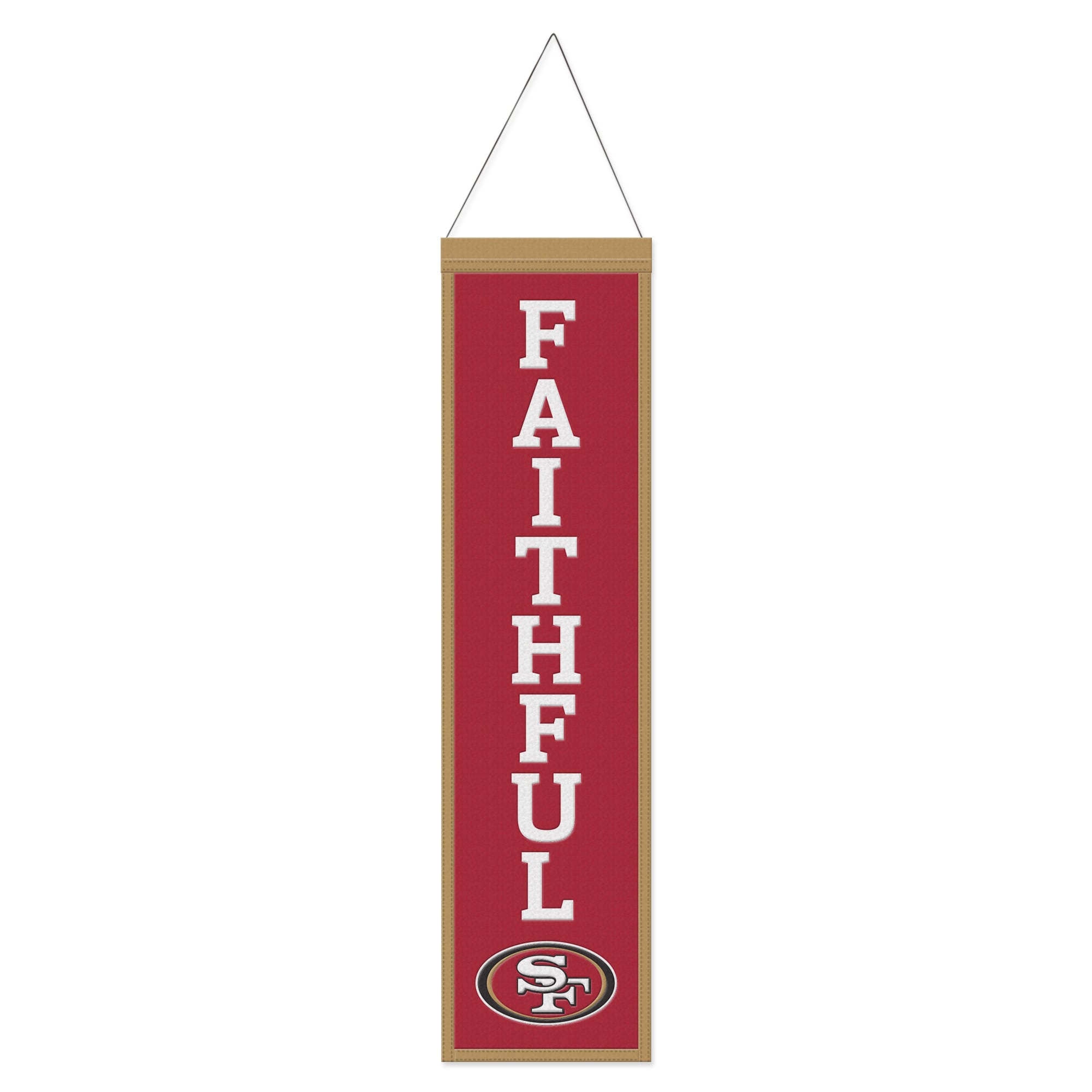 WinCraft Sports 0.666-ft W x 2.5-ft H Banner