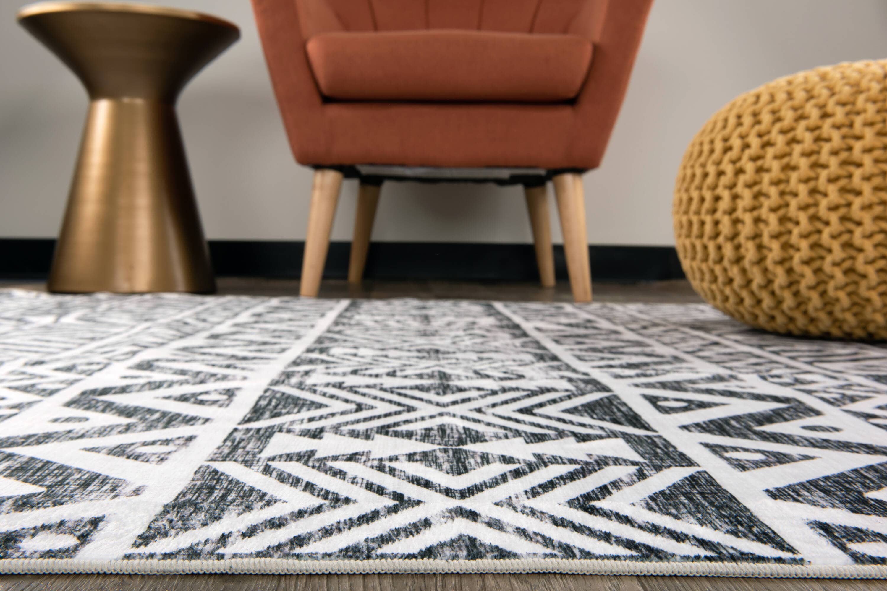 World Rug Gallery 7019GRAY5X7 rugs - View #5