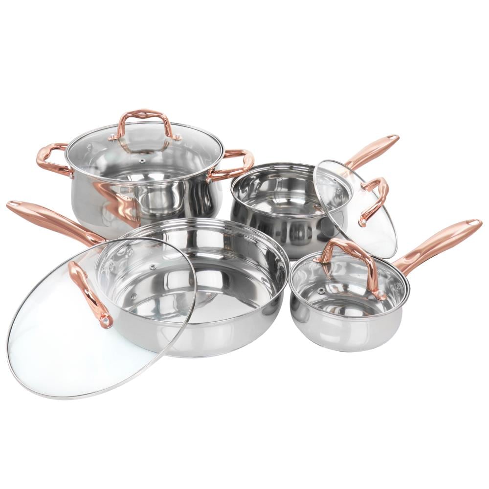 Induction 21 Steel Cookware Set (8 Pc.)