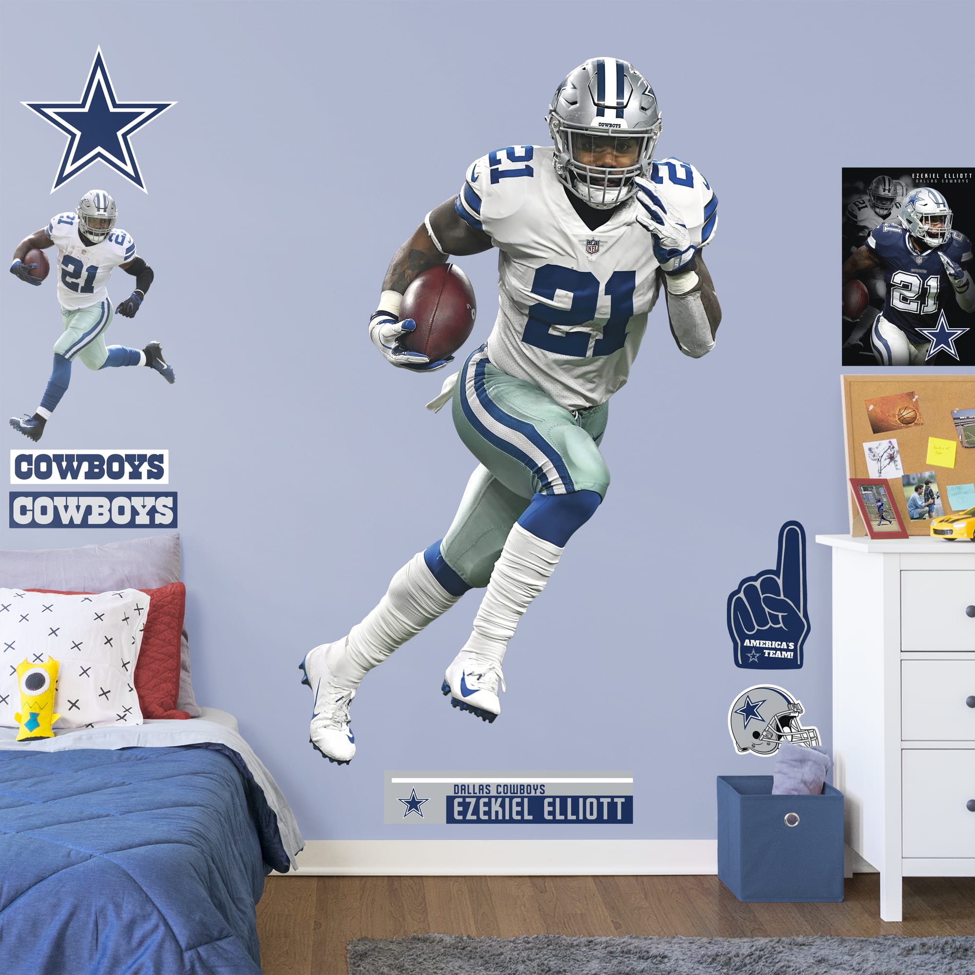Fathead 1900-00026-001 50-Inches W x 50-Inches H Self-adhesive Multiple colors/finishes Sports Wall Decal