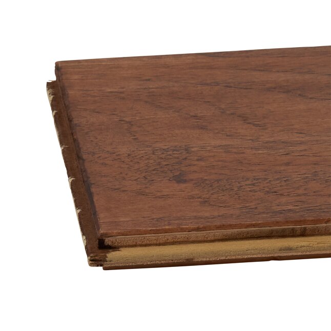 Mullican Flooring Oakmont 5-in Provincial Hickory Handscraped Engineered Hardwood Flooring (38-sq ft) Mullican Flooring Oakmont 5-in Provincial Hickory Handscraped Engineered Hardwood Flooring (38-sq ft)
