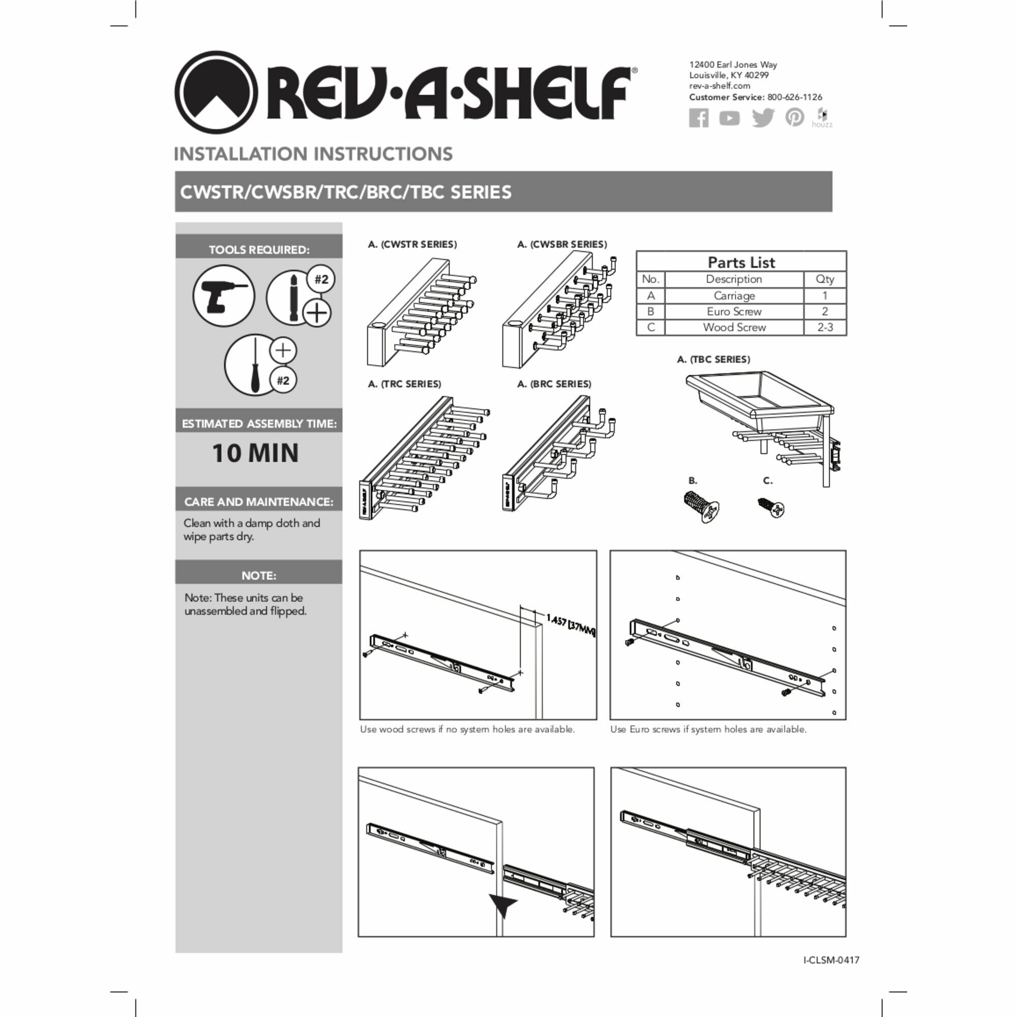 Rev-A-Shelf 156955 Closet-Rods - View #4