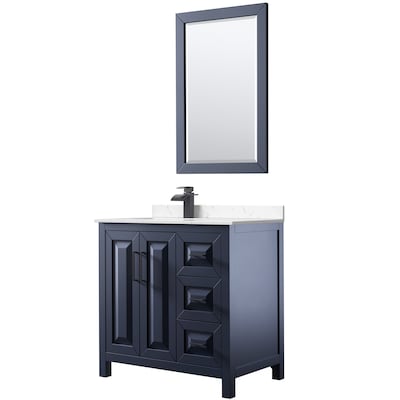 Wyndham Collection Daria 59-in White Bathroom Vanity Cabinet (Mirror Included) Wyndham Collection Daria 59-in White Bathroom Vanity Cabinet (Mirror Included)