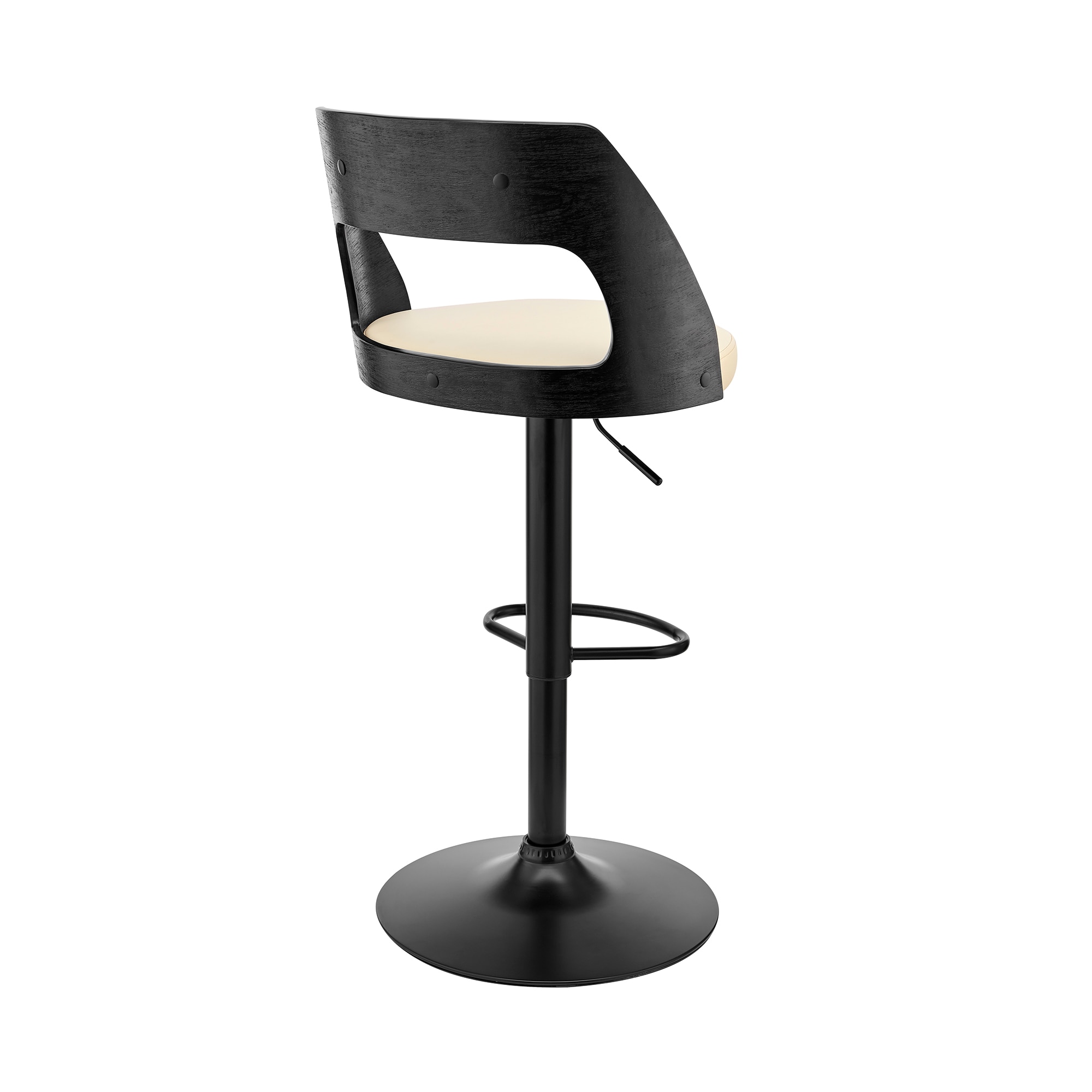 Armen Living LCPQBABLCR stools - View #4