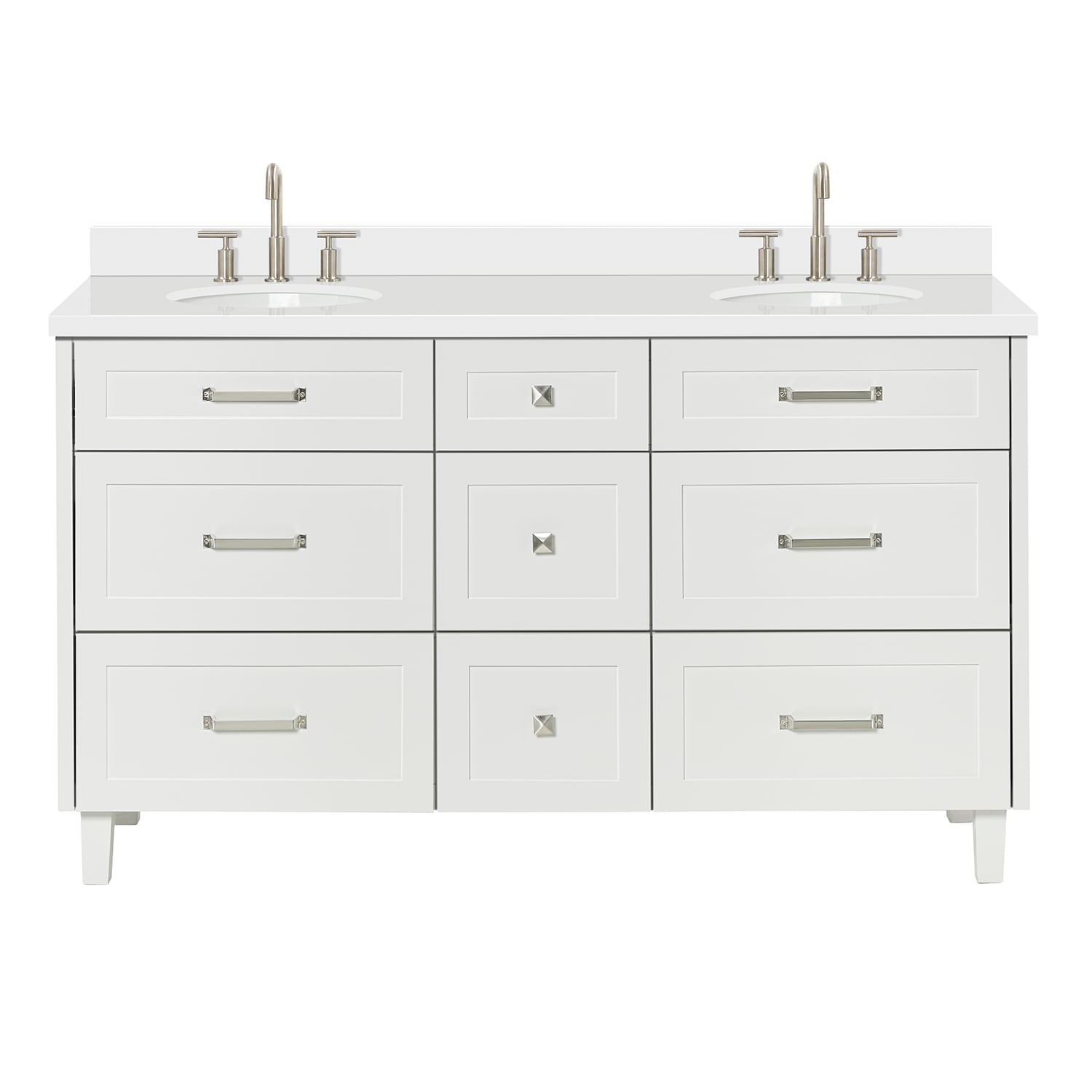 ARIEL B61DWQOVOWHT Bath-Vanity-Combo - View #2