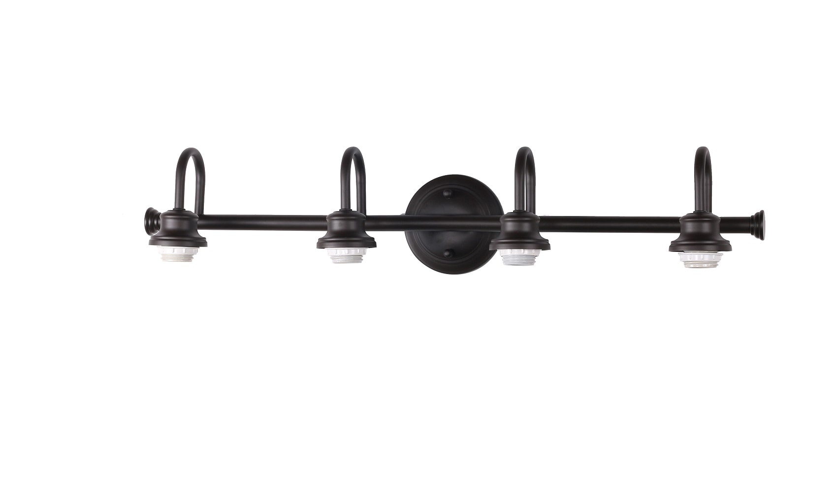 Style Selections VB341-4BRZ 27.88-in 4 -Light Bronze Traditional Vanity light