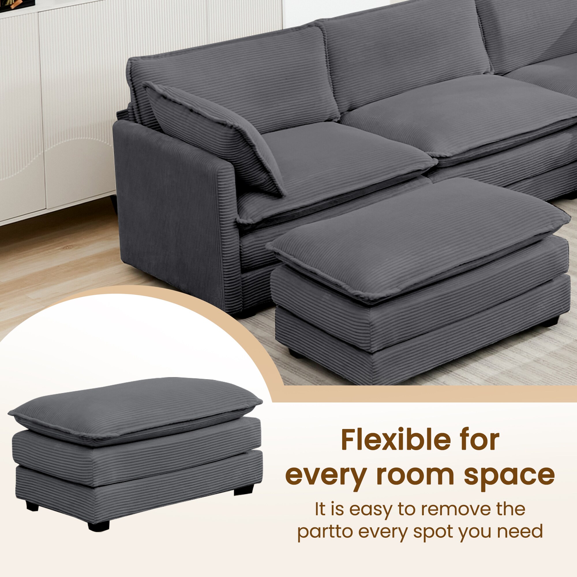 JEAREY DSRSF-WL-SR Sofas-Loveseats - View #9