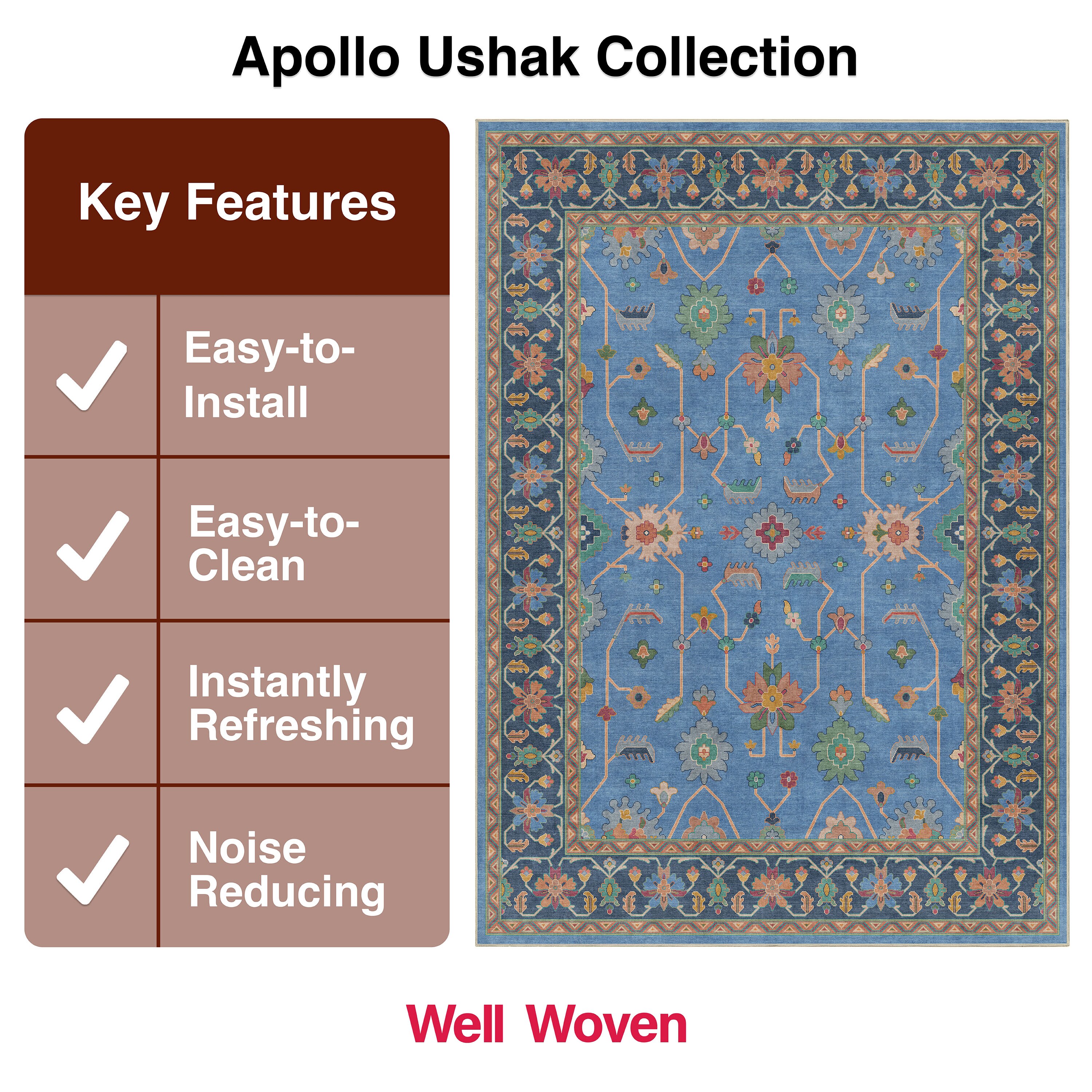 Well Woven W-US-02A-4 rugs - View #7