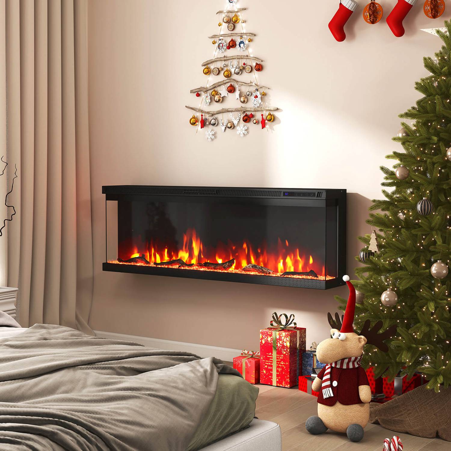 Costway CSHY001471 Electric-Fireplaces - View #4
