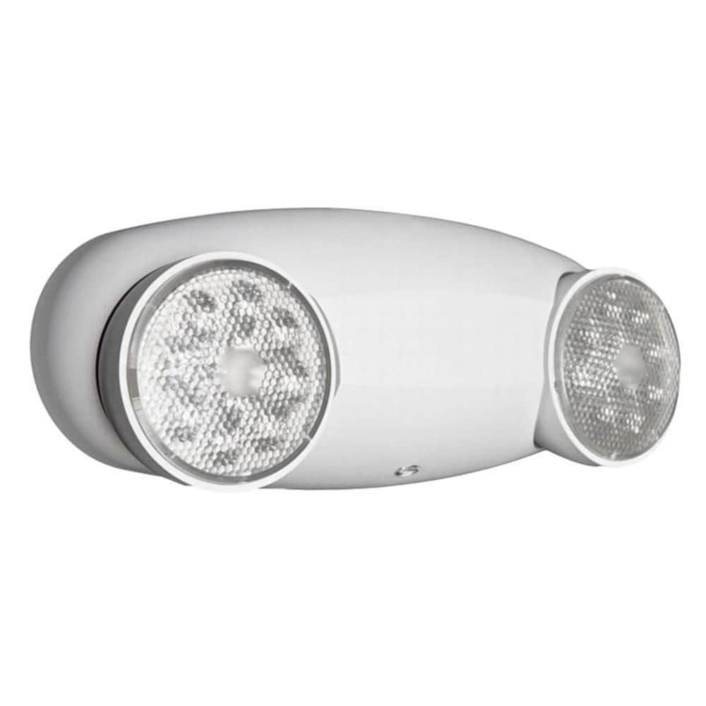 Tatco 240-Watt 120/277-Volt LED White Battery-operated Emergency Light with  White Lights in the Emergency & Exit Lights department at