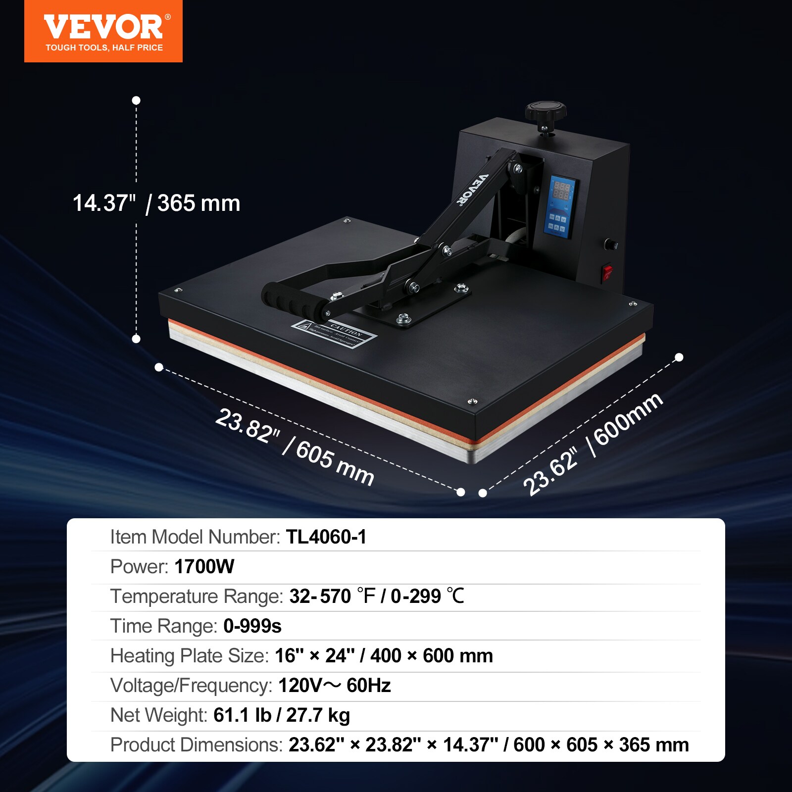 VEVOR GDSYD1624110VE26IV1 Crafting-Machines-Accessories - View #10