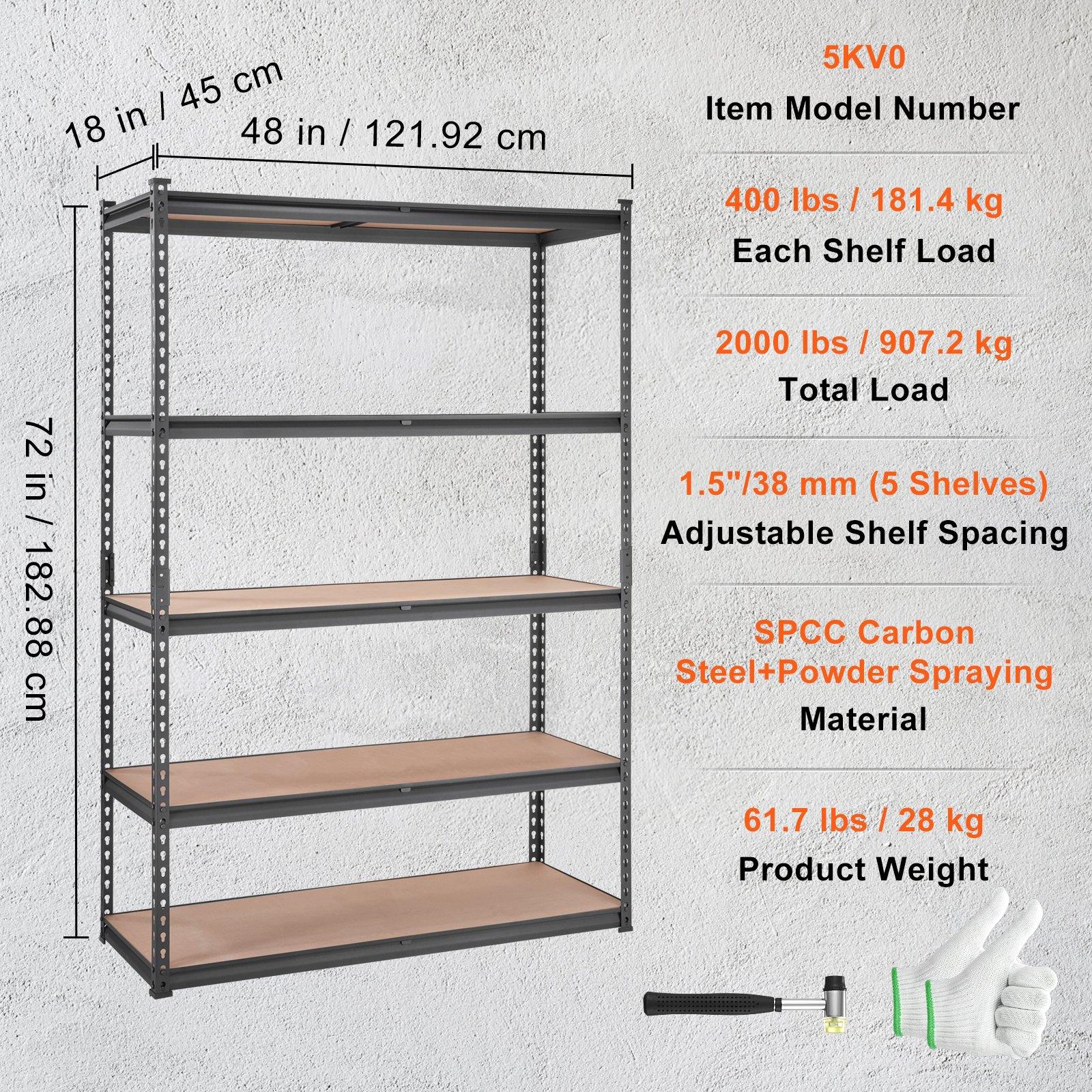 Bayfeve BF-311743-MP Free-Standing-Shelving - View #3