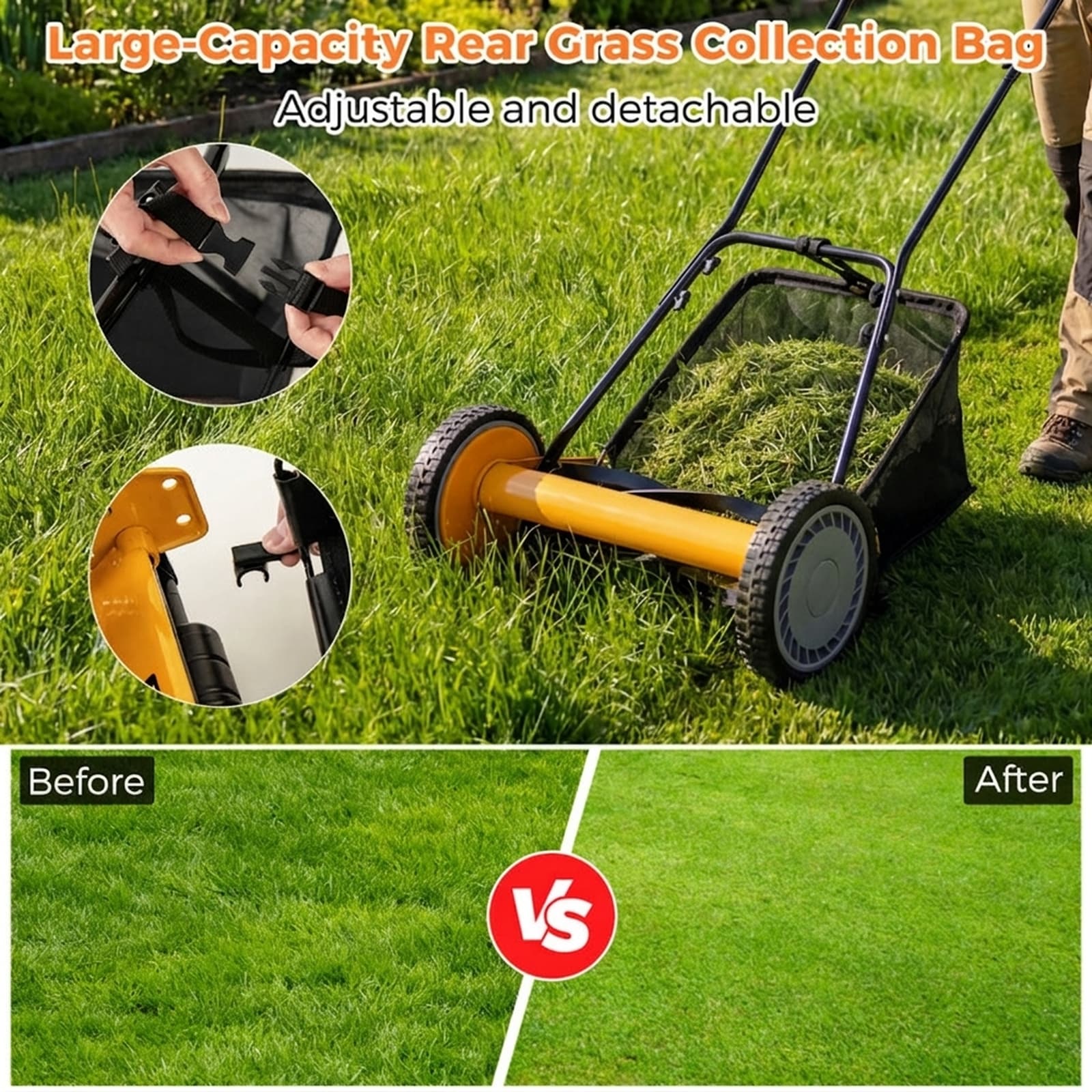SUGIFT LW102SUGHY2270 Push-Mower-Reel - View #8