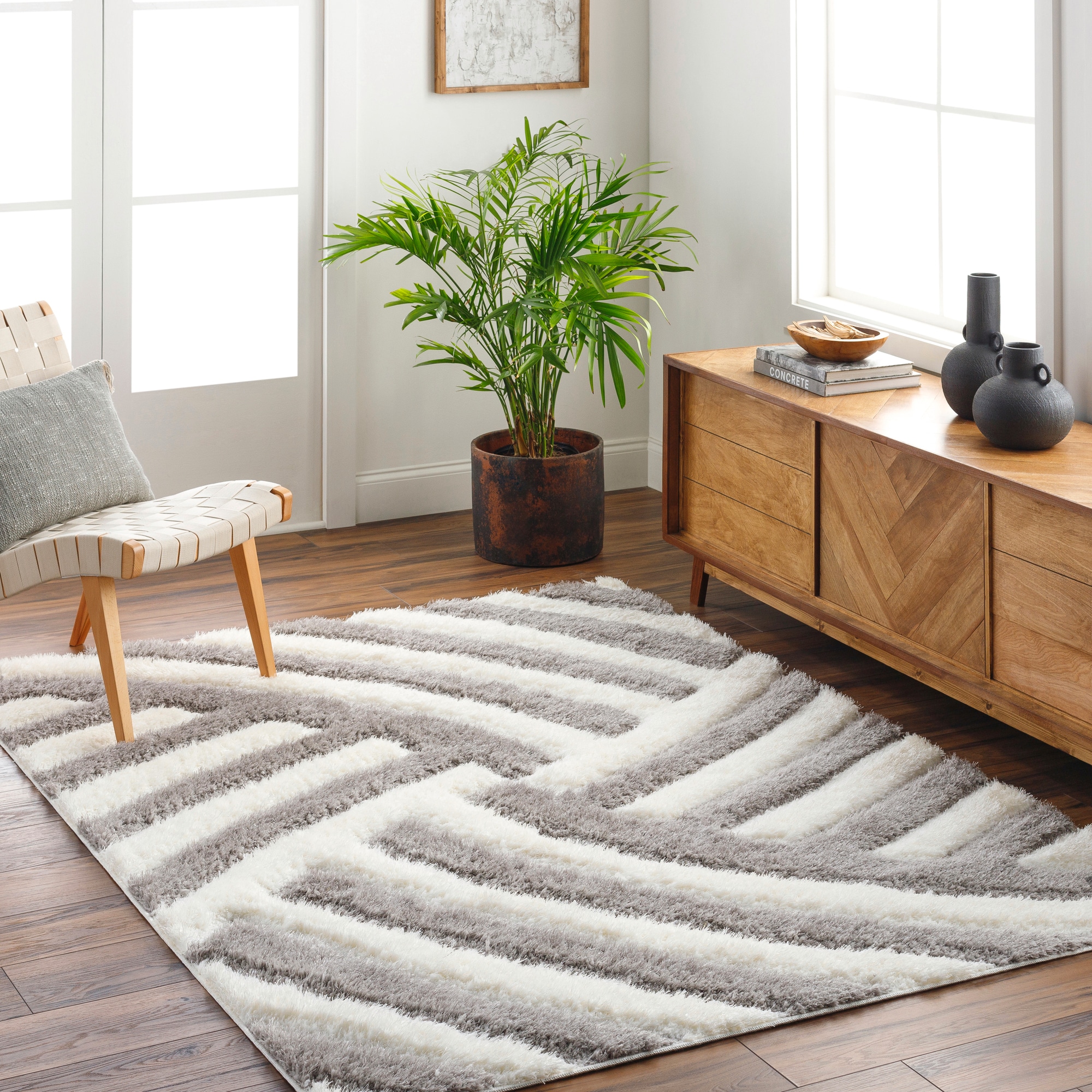 Home Dynamix Tremont Lincoln Gray Area Rug