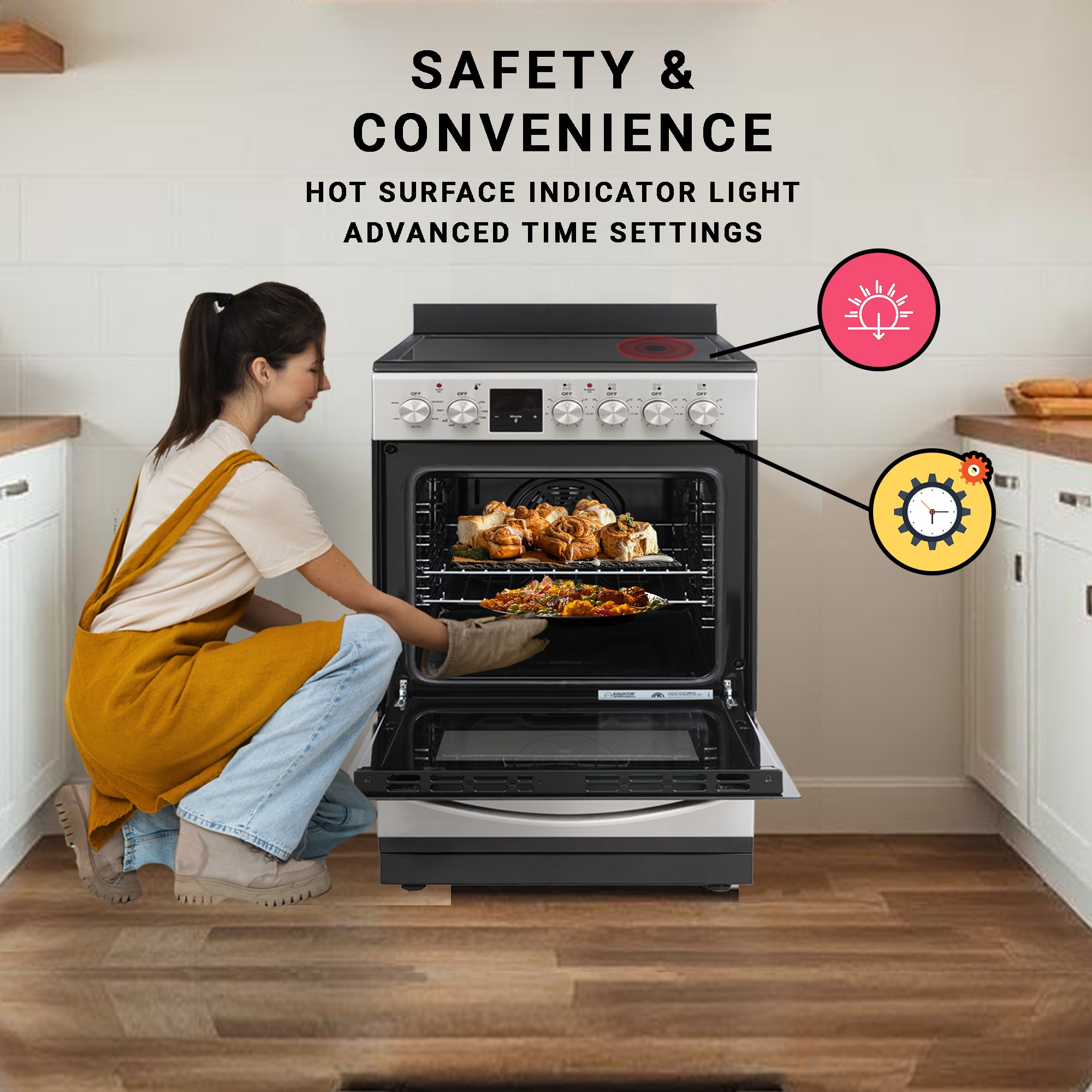 Equator Advanced Appliances ECR 204 STAINLESS Freestanding-Electric-Ranges - View #18