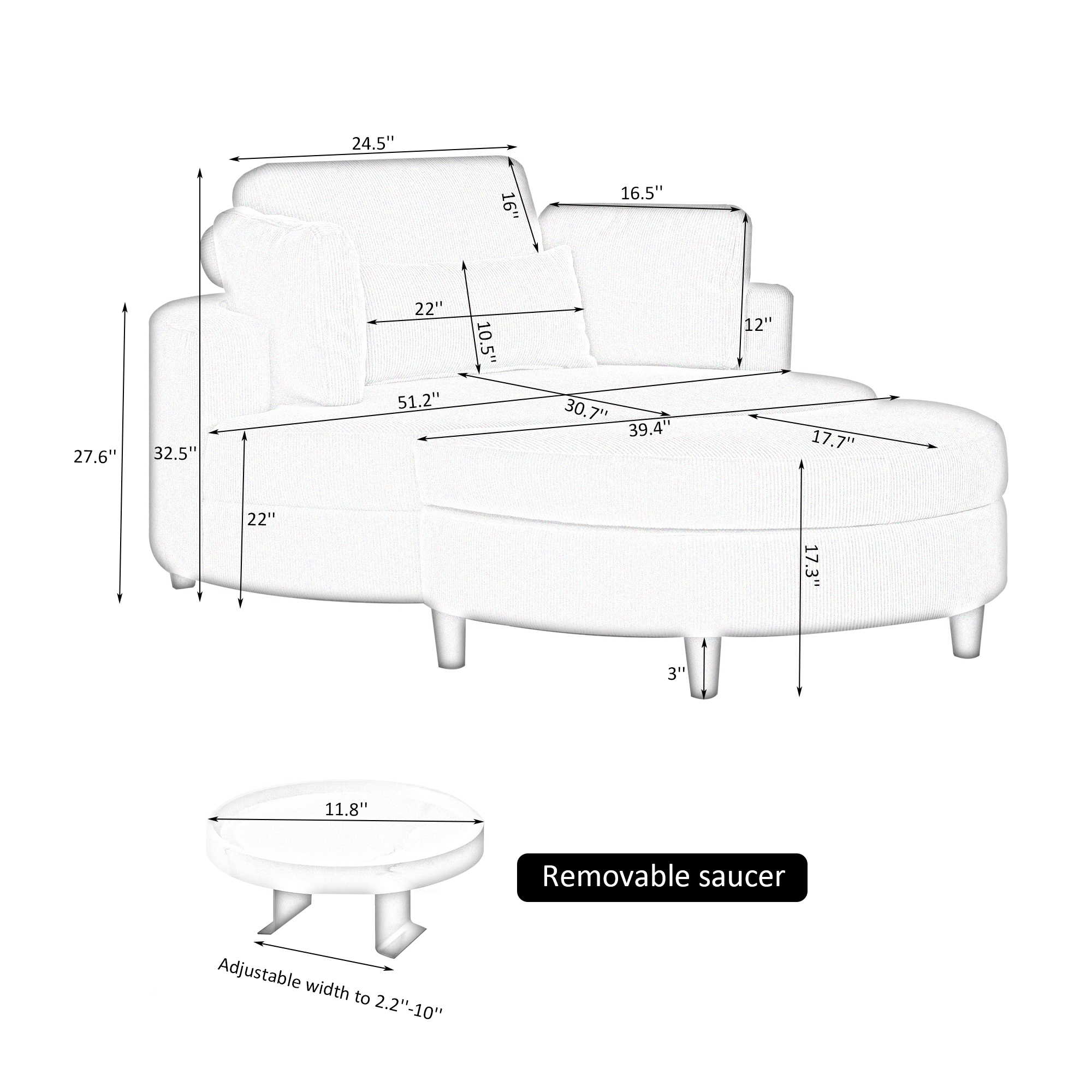 Bybafun YC5200014 Sofas-Loveseats - View #4
