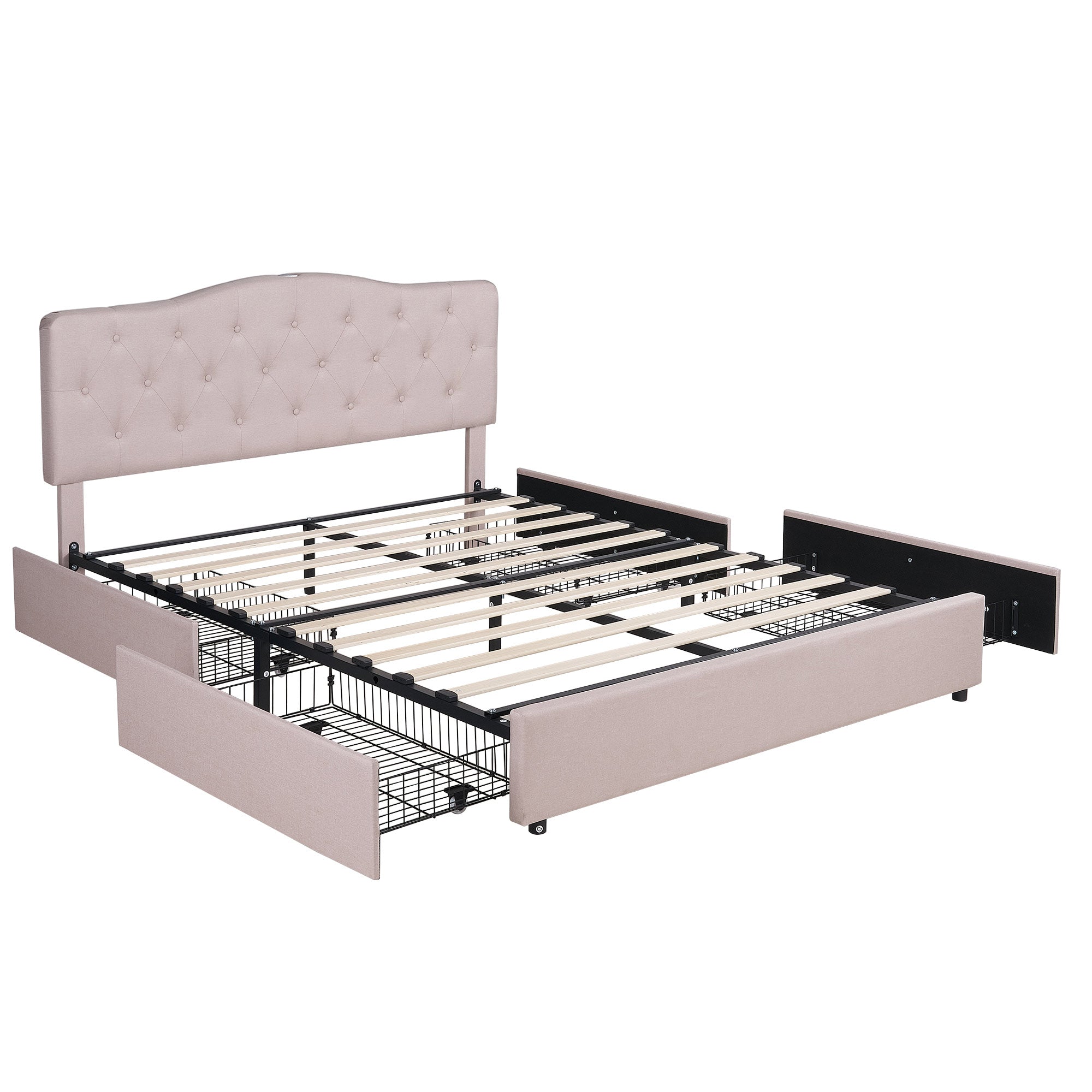 Vecelo LOE-RQ04-UP-BGE beds - View #2