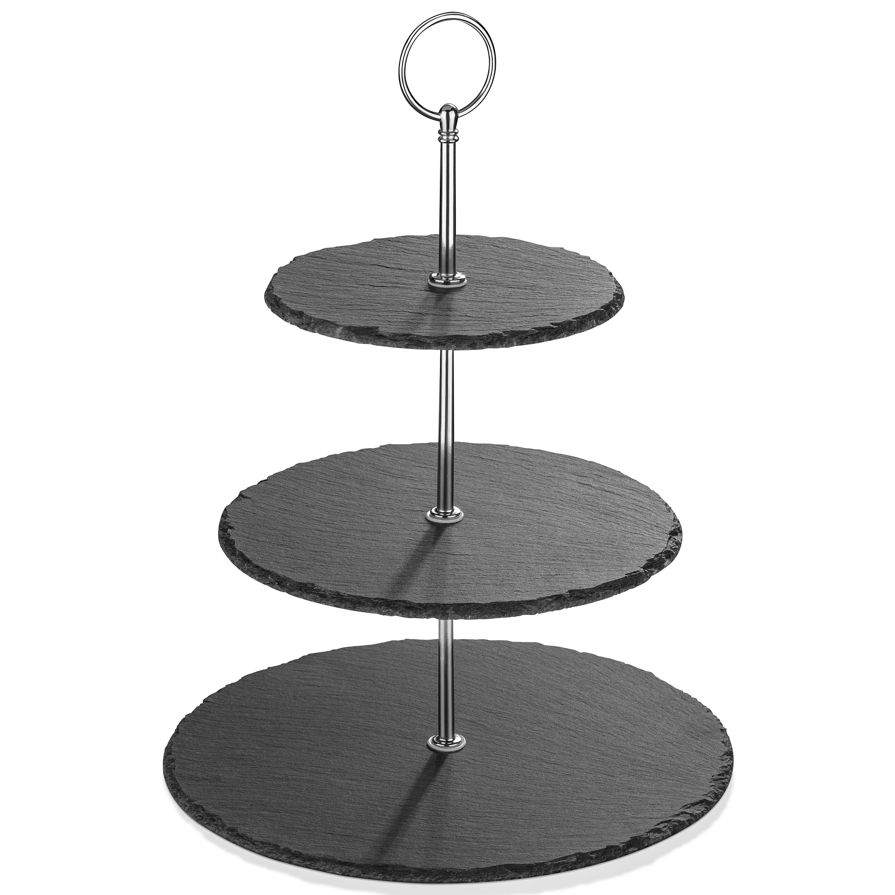 6 Tier wooden cake stand with table & tablecloth – One Stop Party Rentals