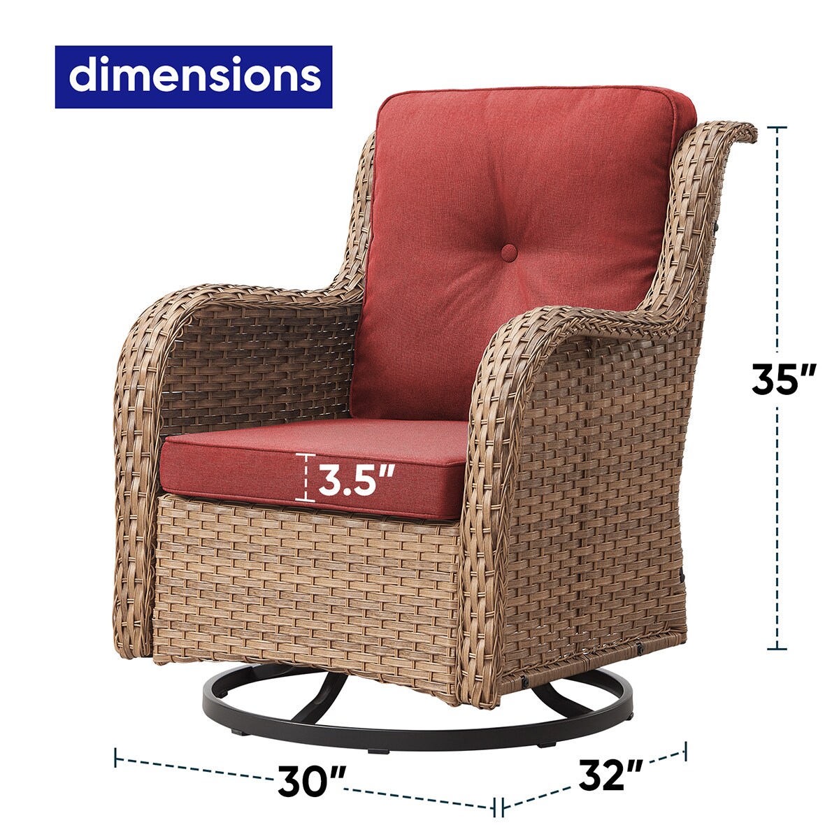 Rilyson FS110-5 Patio-Chairs - View #7