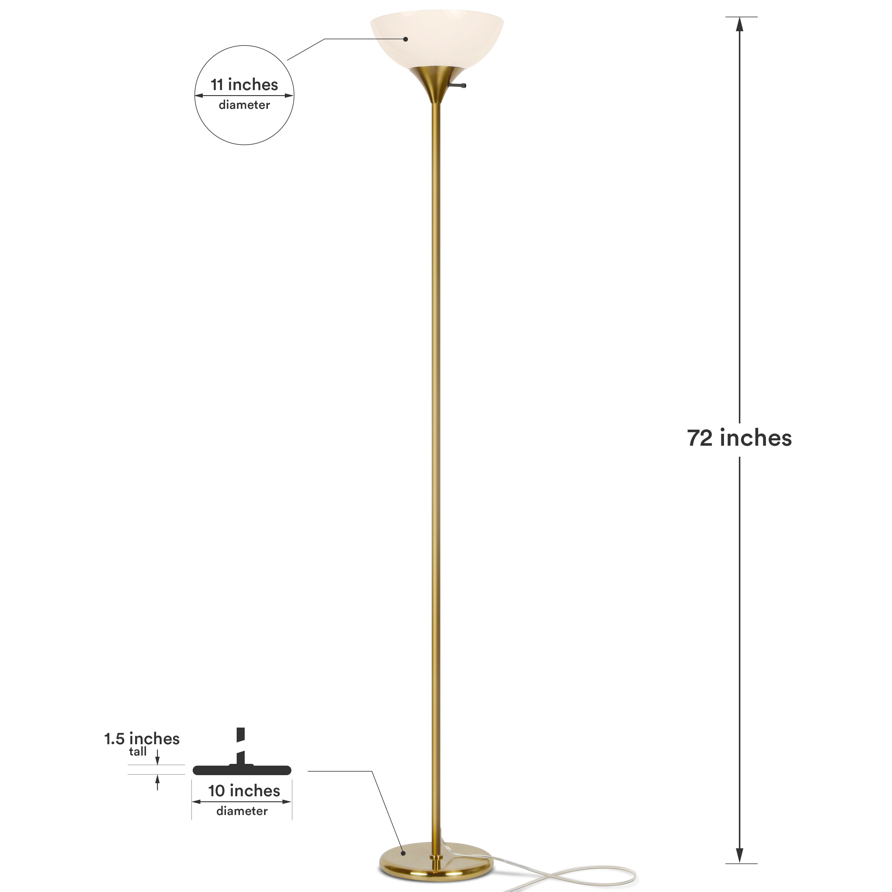 Brightech FL-DME-BRS floorlamps - View #9