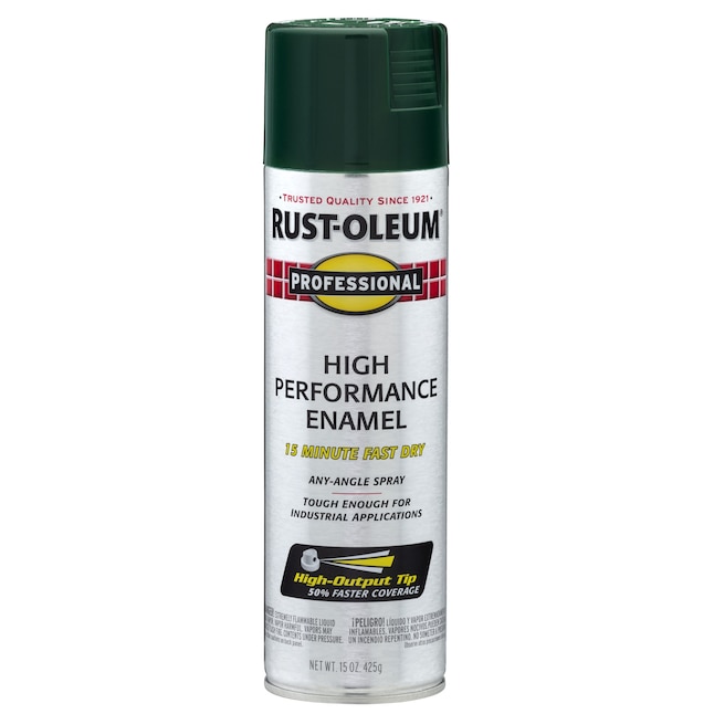 Rust-Oleum Professional Gloss Hunter Green Spray Paint (NET WT. 15-oz) in  the Spray Paint department at