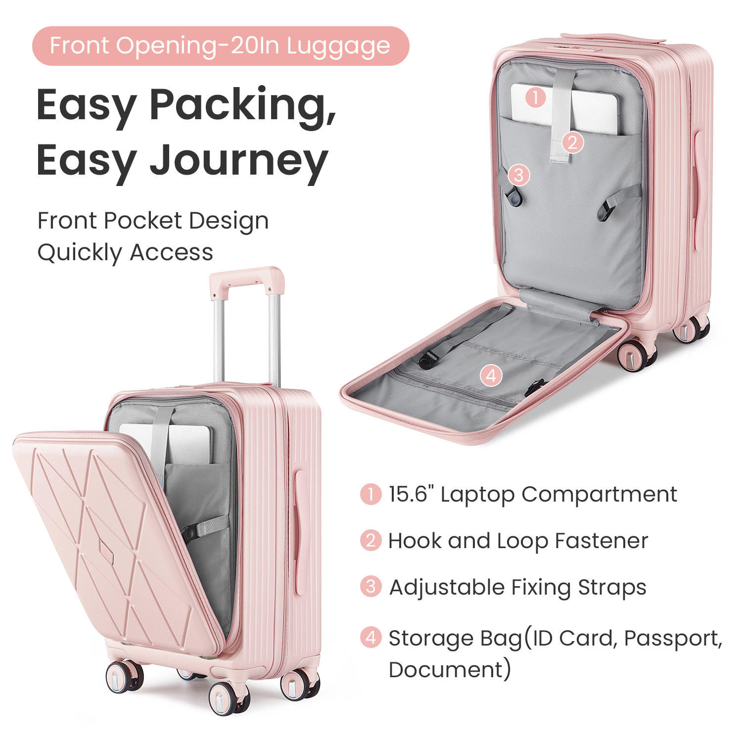 LUXEYARD DS-Y-W2098-P147842 Luggage-And-Luggage-Sets - View #2