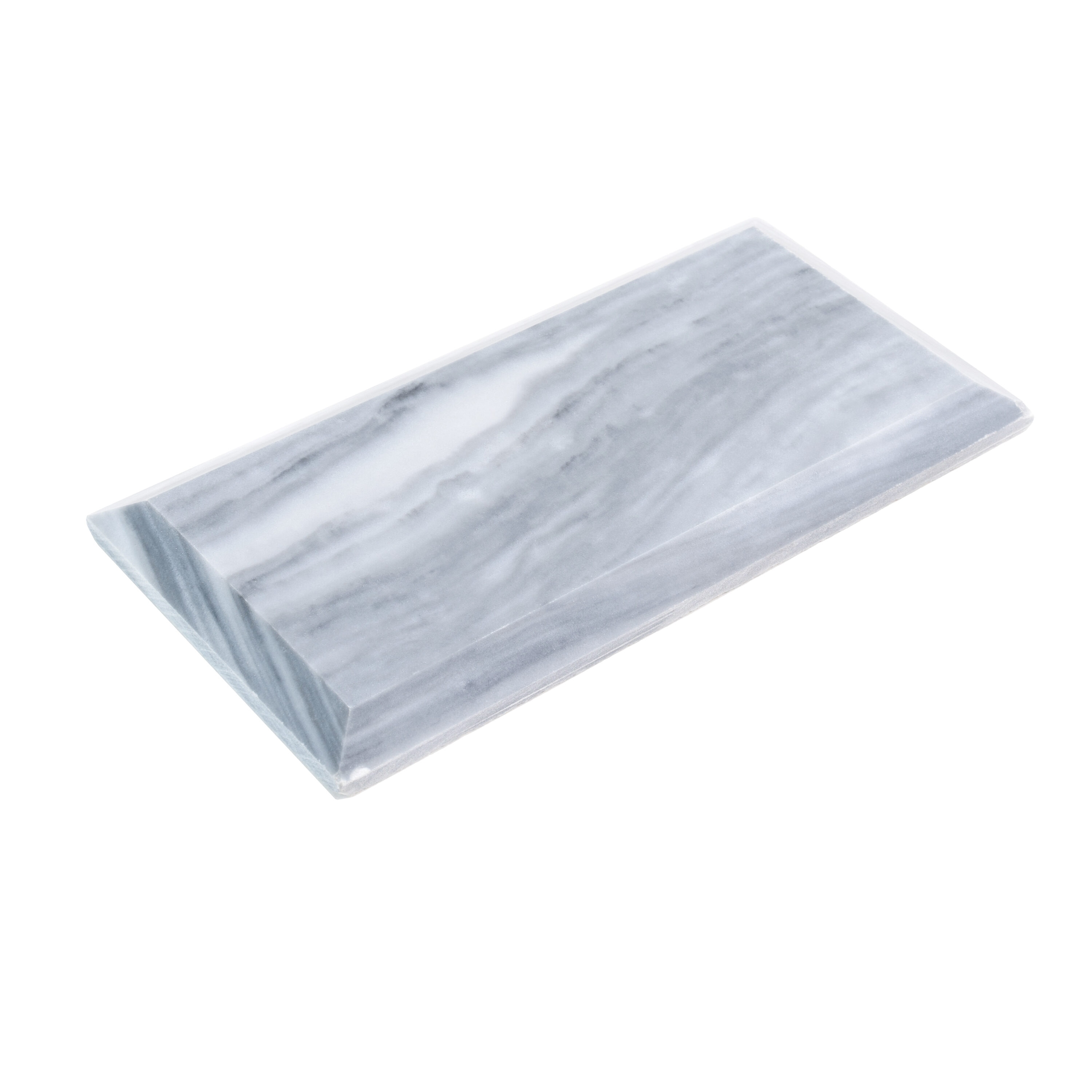 Apollo Tile (Sample) Wall Tile Gray 4-in x 6-in Polished Marble Subway Floor and Wall Tile