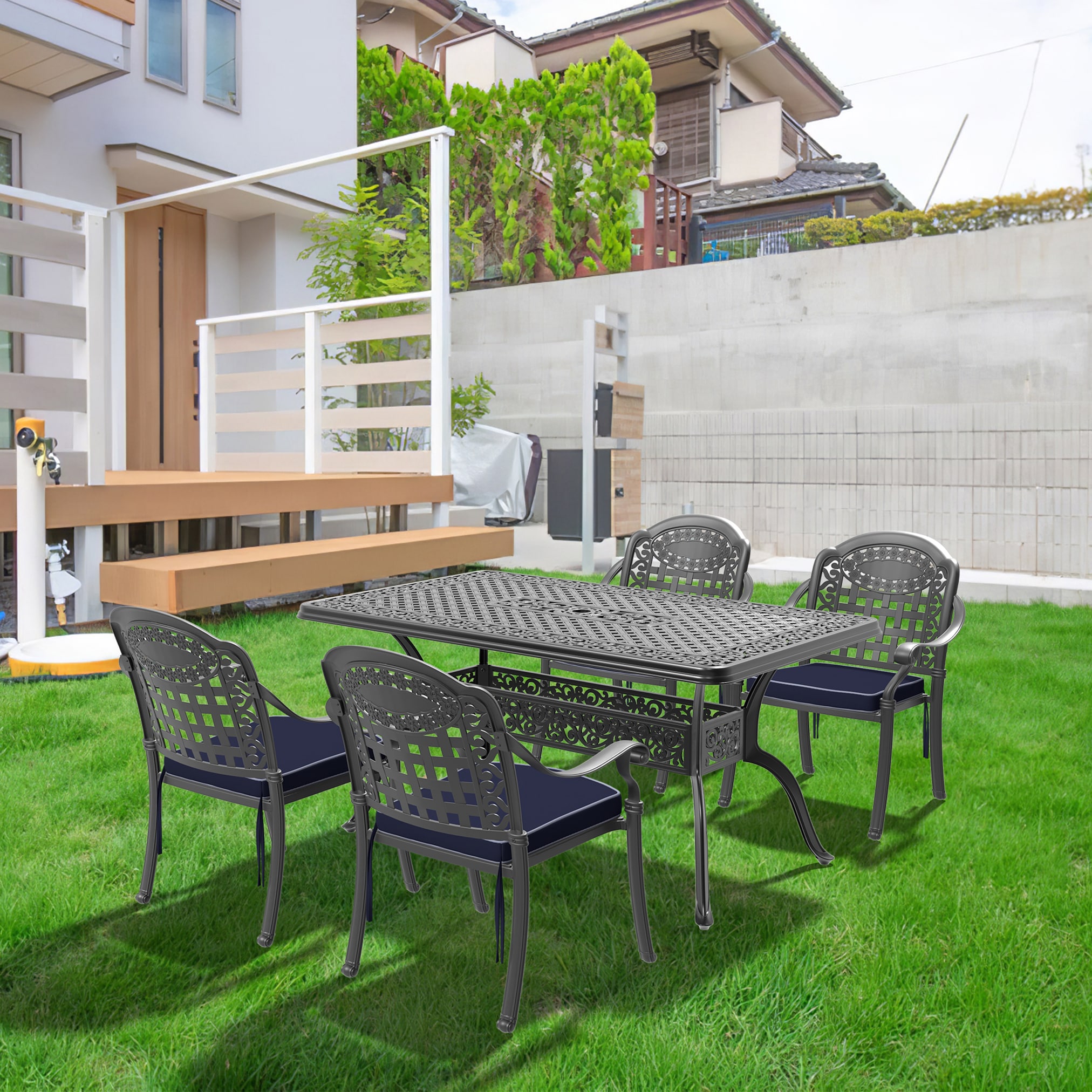 Kahomvis NICE-QP1092-194 Patio-Dining-Sets - View #2