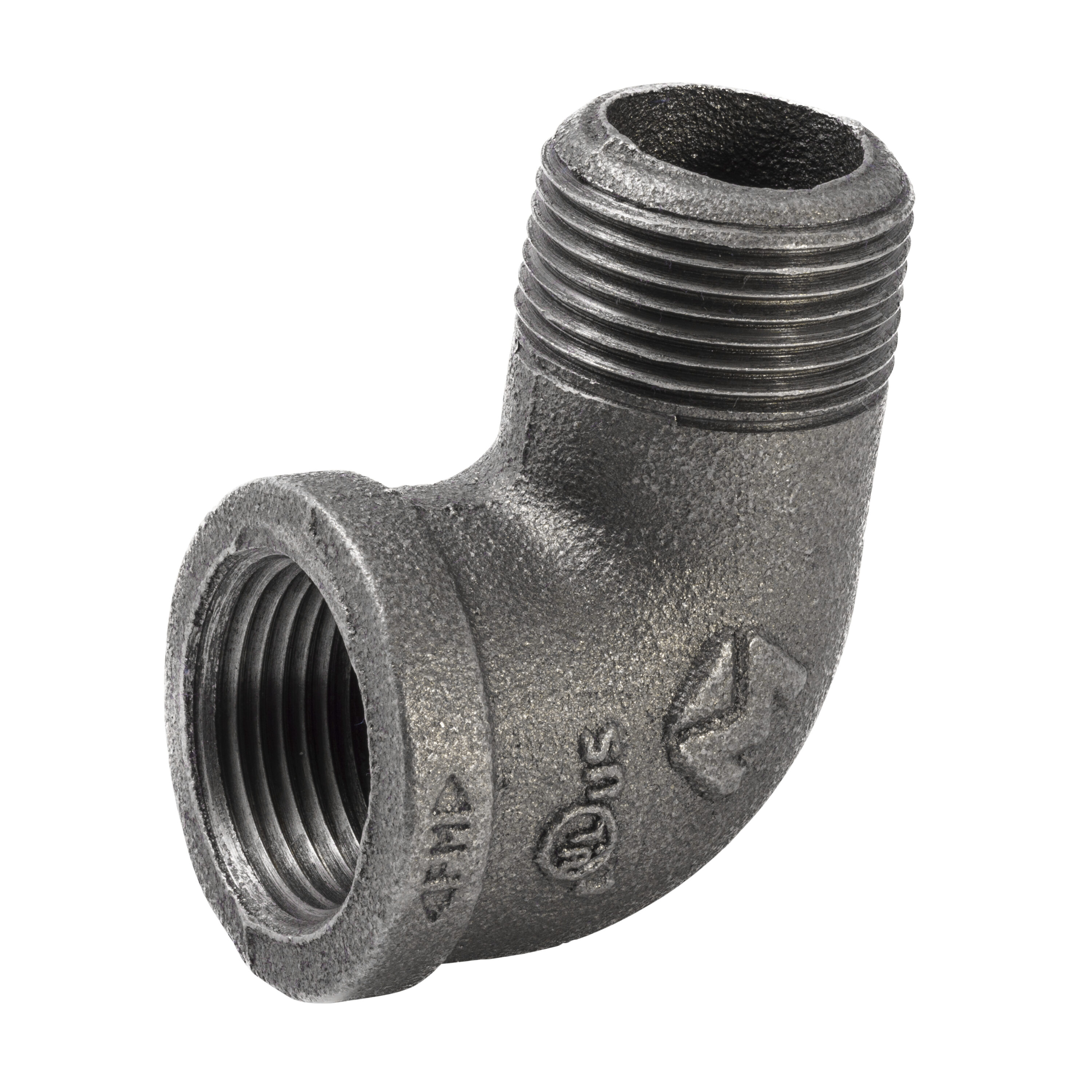 RELIABILT 70205 1-in 90 Black Iron Street Elbow Fitting