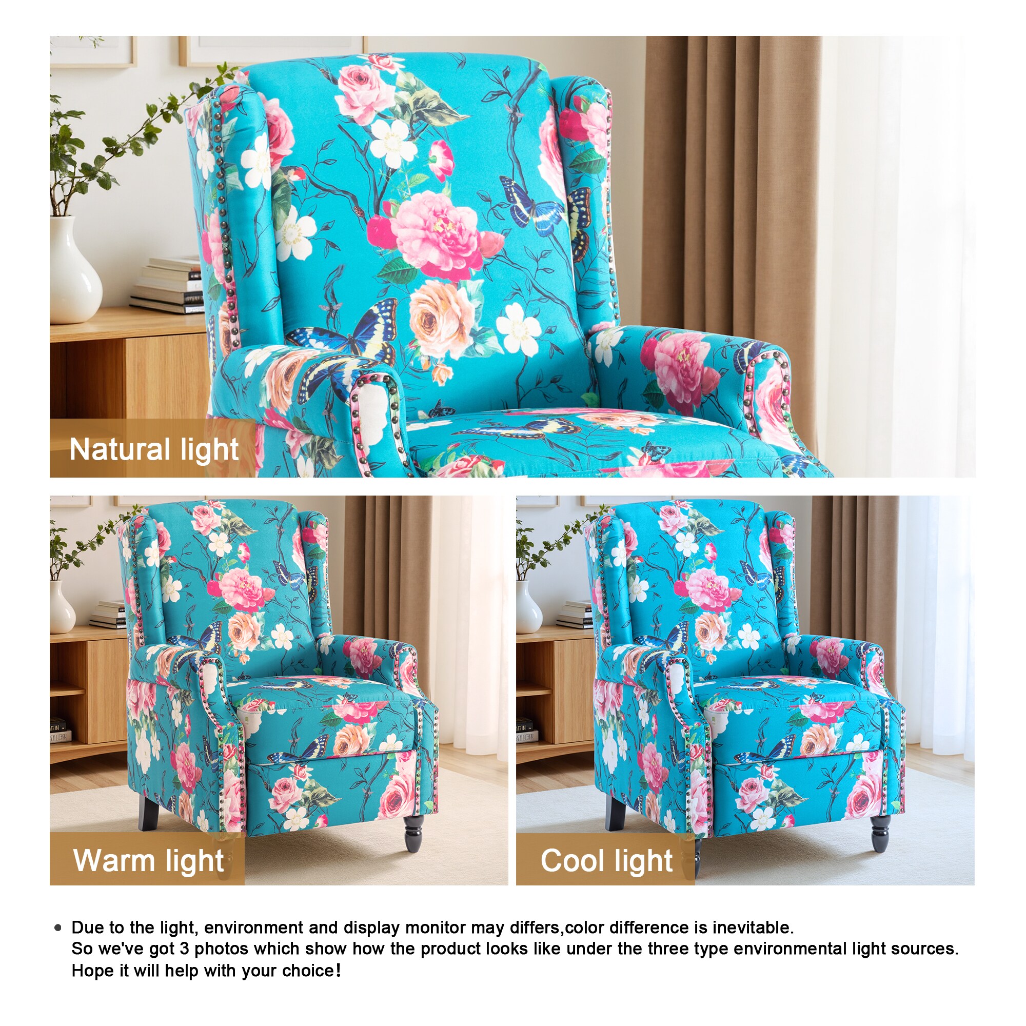 Dreamsidea LS-CH58-PEA BLU recliners - View #6