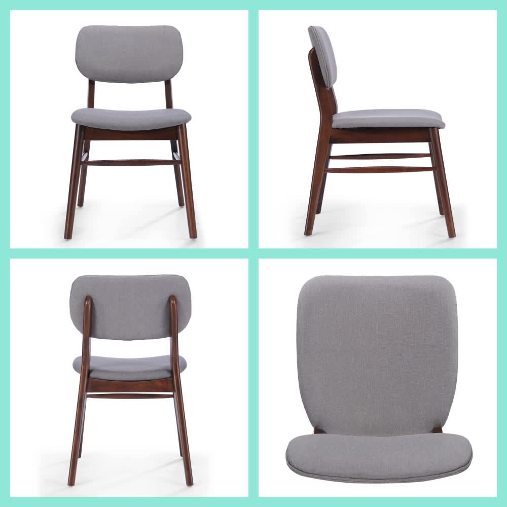 Coolbibila BEN-DINING-WALNUT Dining-Chairs - View #4