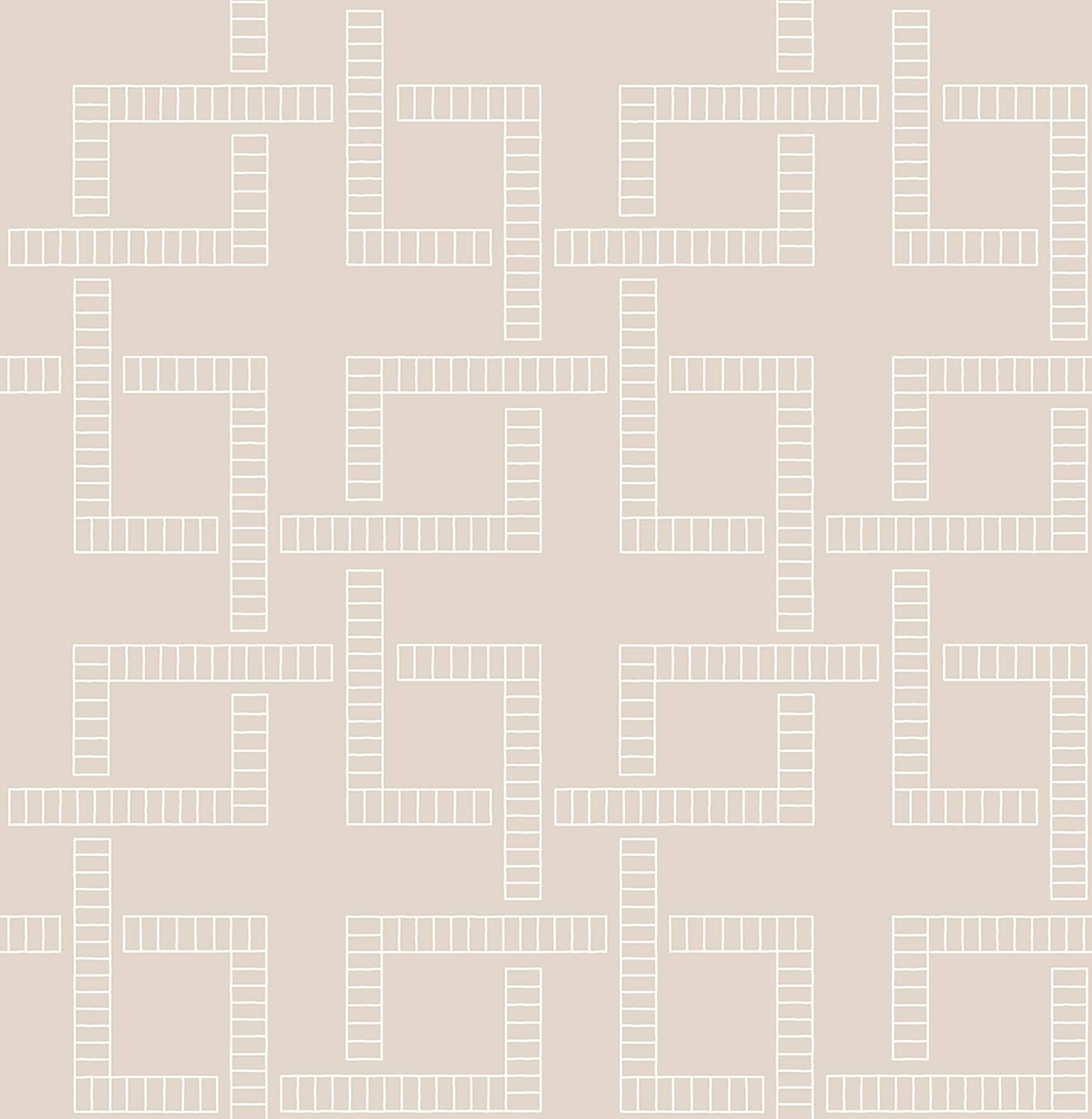 A-Street Prints 2625-21831 Symetrie 56.0-Sq. Feet Beige Non-woven Geometric Unpasted Wallpaper