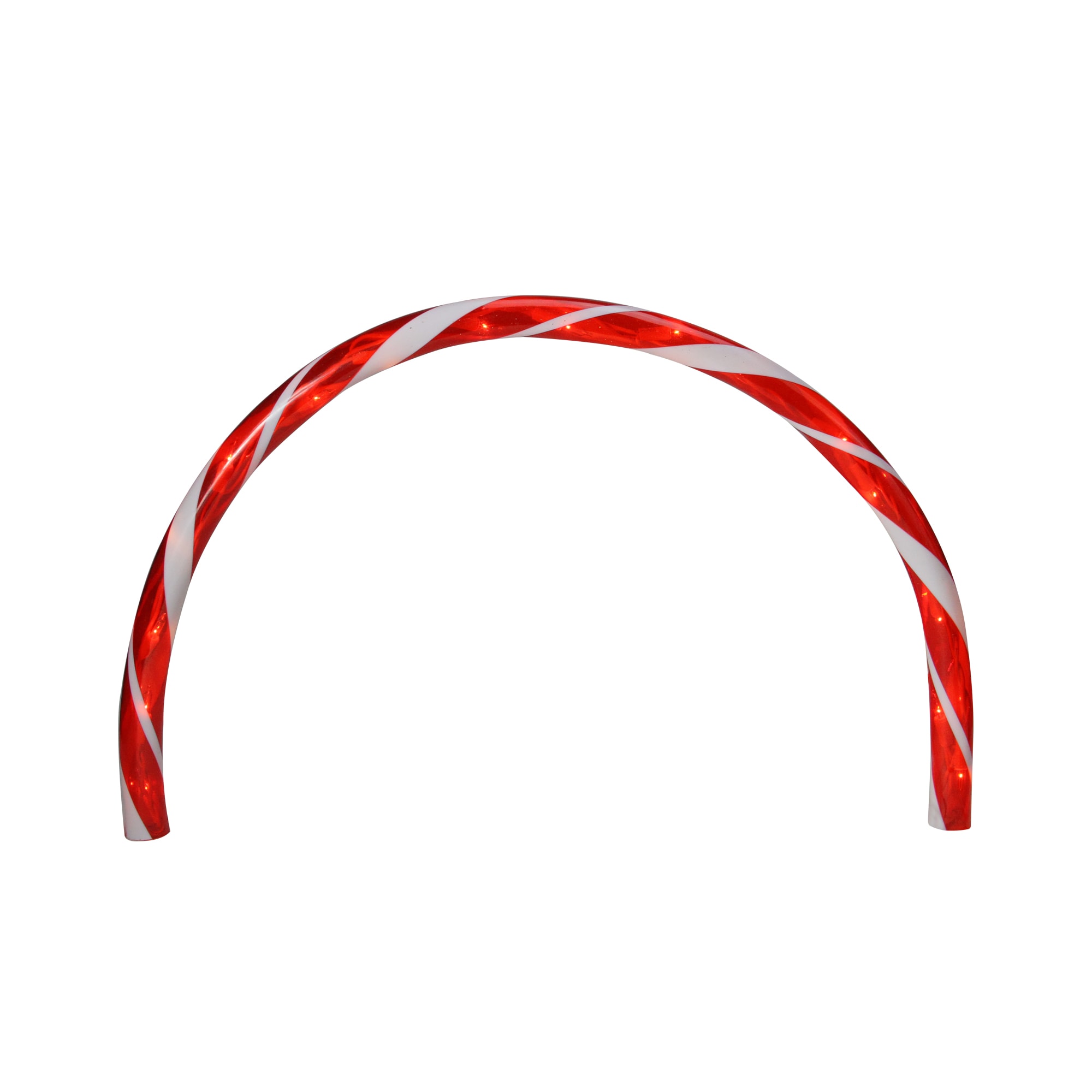 Northlight 32913616 3-Marker Clear Candy Cane Christmas Pathway Markers