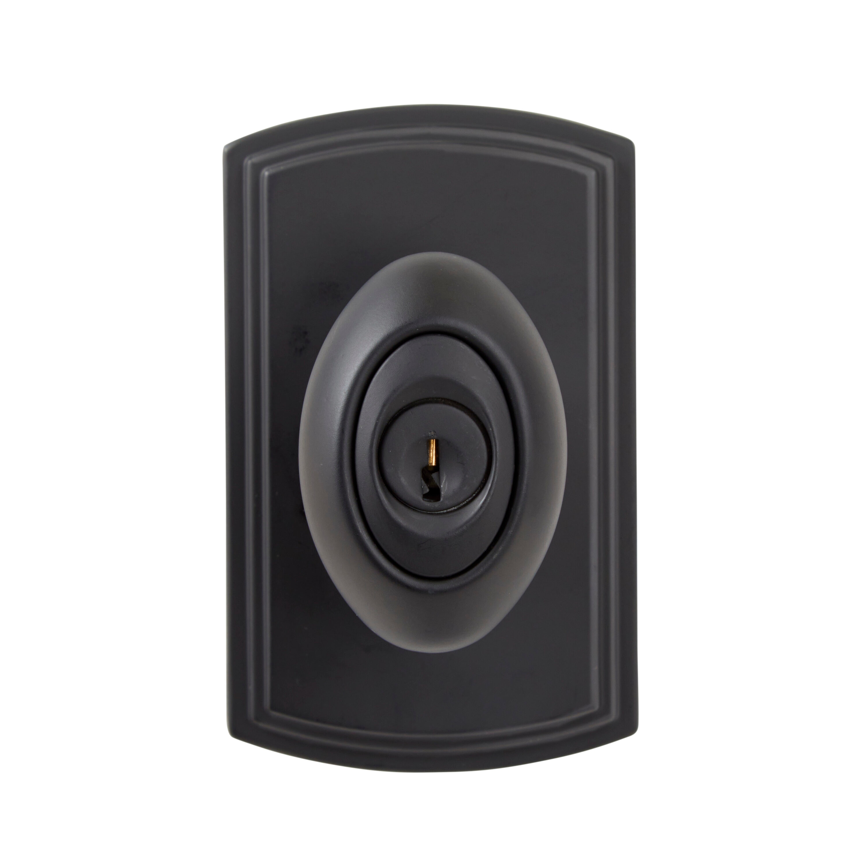 Delaney Hardware 360504 Canova Black Interior/Exterior Keyed Entry Door Knob