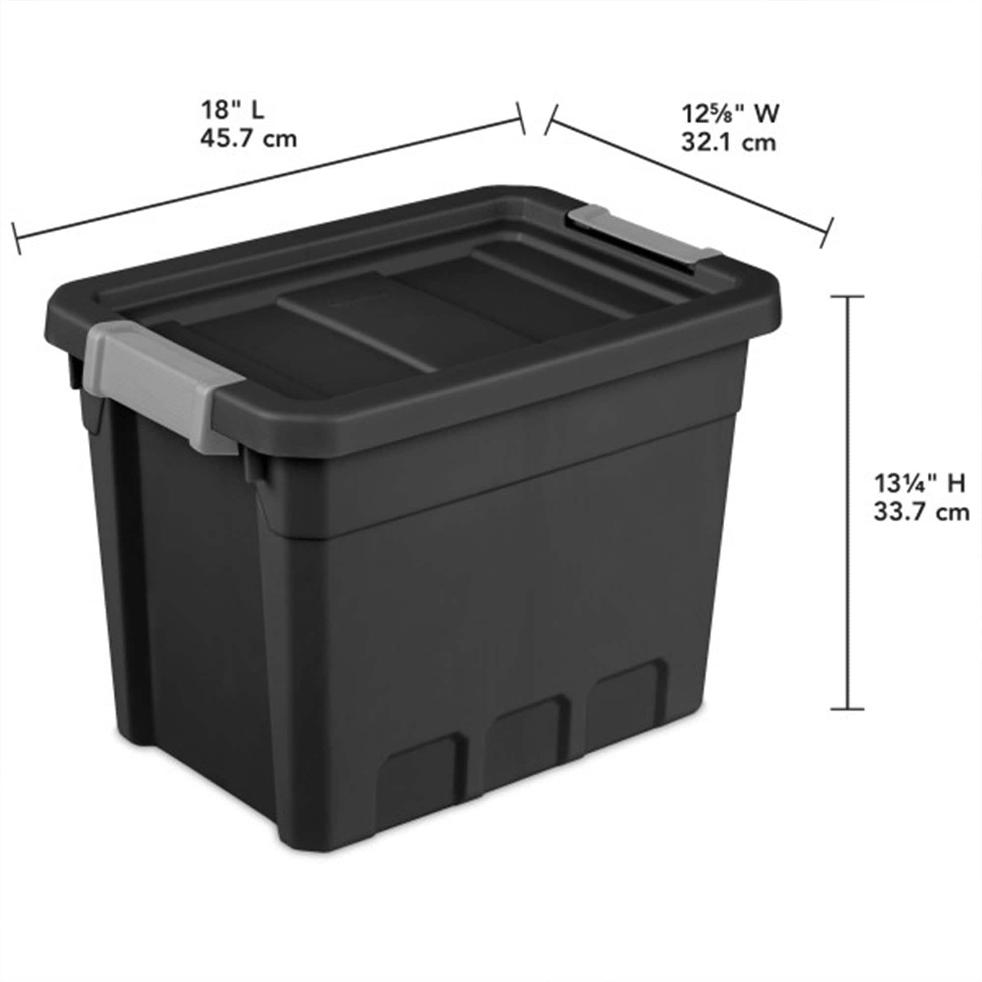 Sterilite DFP-AW-623299QTY-24 Plastic-Storage-Totes - View #7