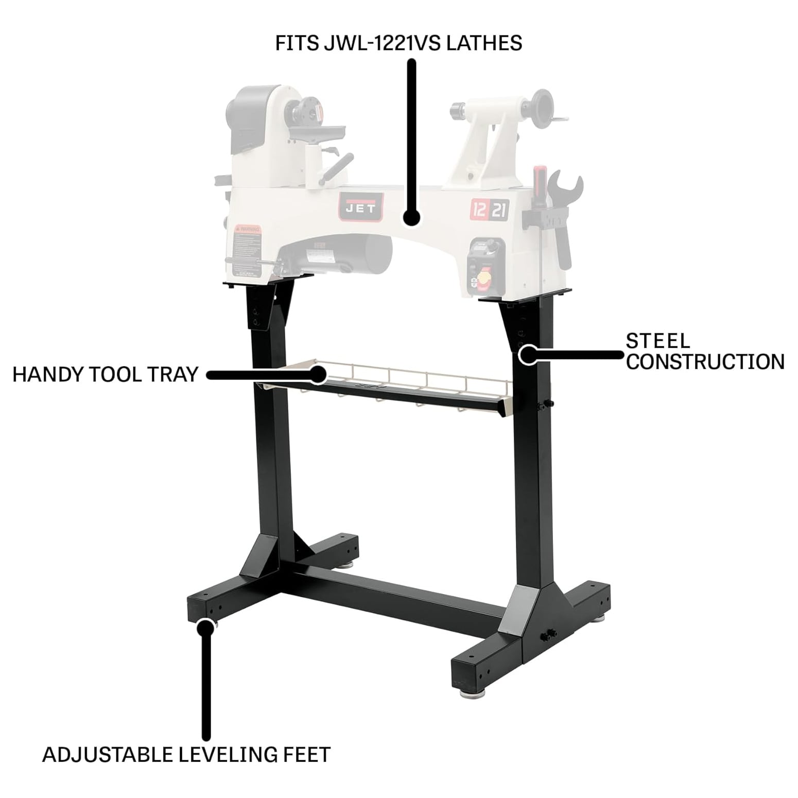JET JT9-719202A Benchtop-Stationary-Access - Thumbnail View #2