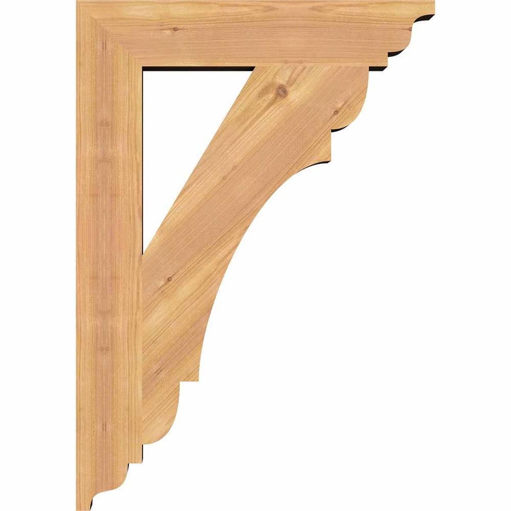 Ekena Millwork BKT04X20X28OLY01SWR Exterior-Brackets-Braces - View #3