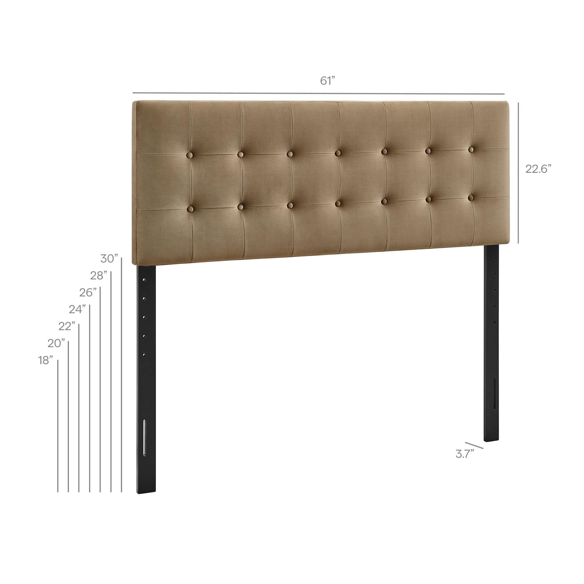 Modway MOD-7284-TAU Upholstered-Headboards - View #3