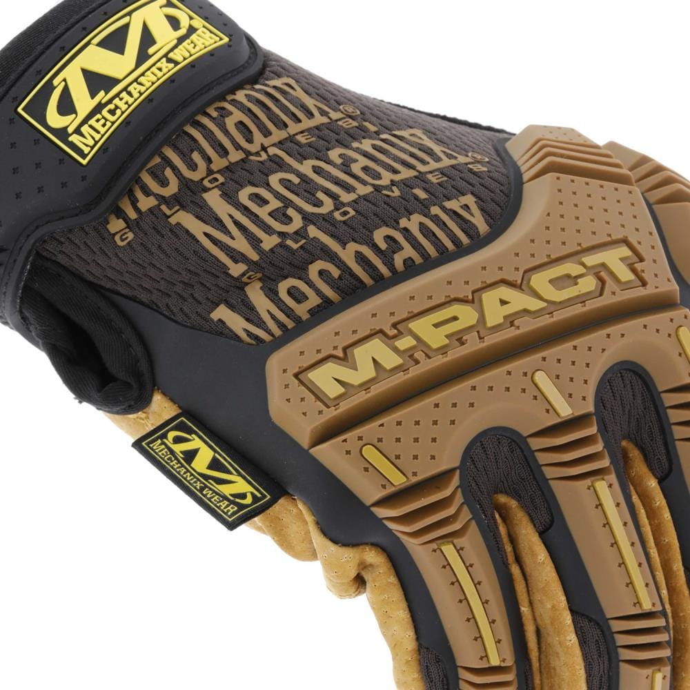 MECHANIX WEAR Large Brown Synthetic Leather Gloves, (1-Pair) in the Work  Gloves department at