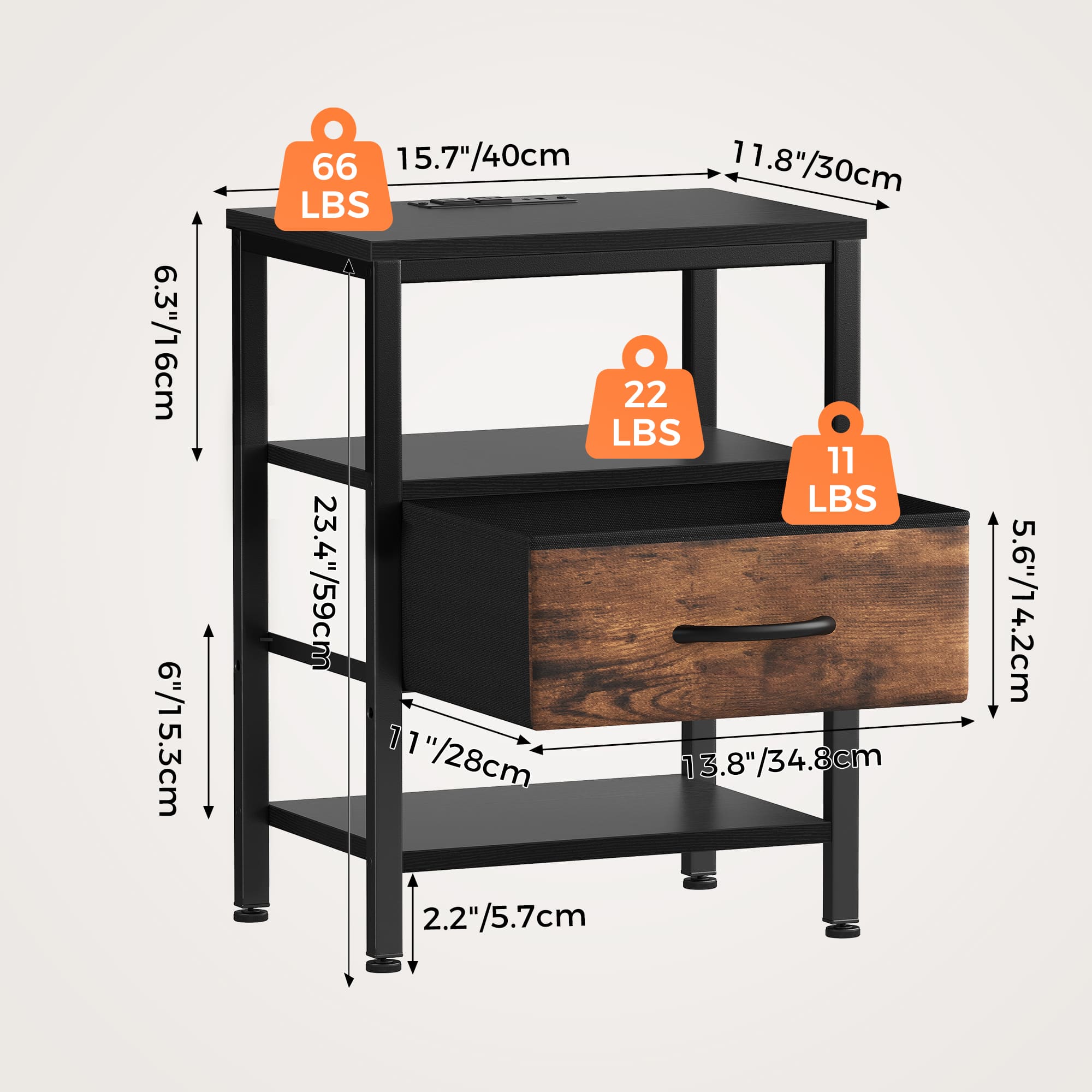Sweetcrispy L-FB-CTG1C0D-BKRT1 nightstands - View #9