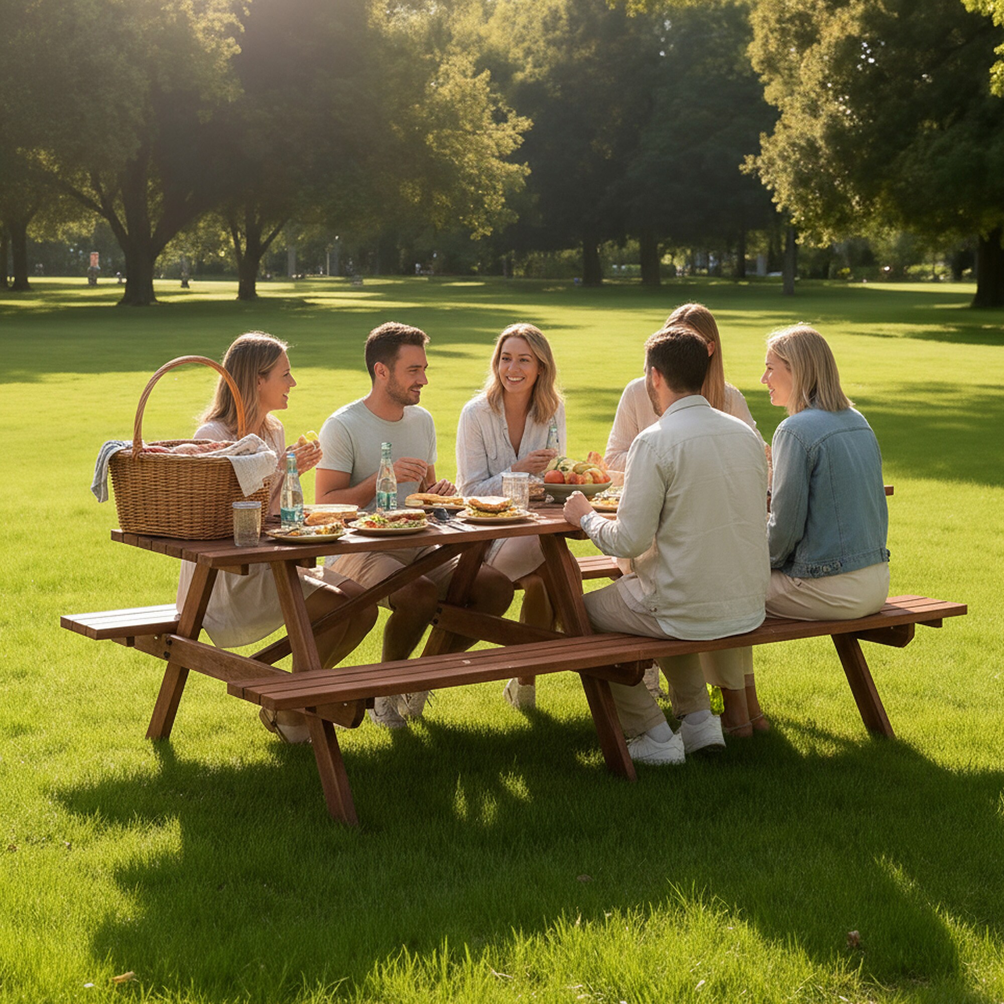 Clihome CL-CLL00018 Picnic-Tables - View #3