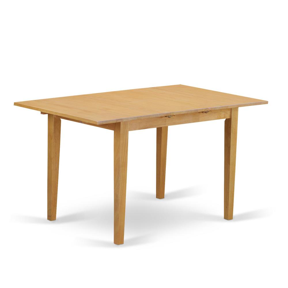 East West Furniture NOAB5-OAK-04 Dining-Sets - View #3