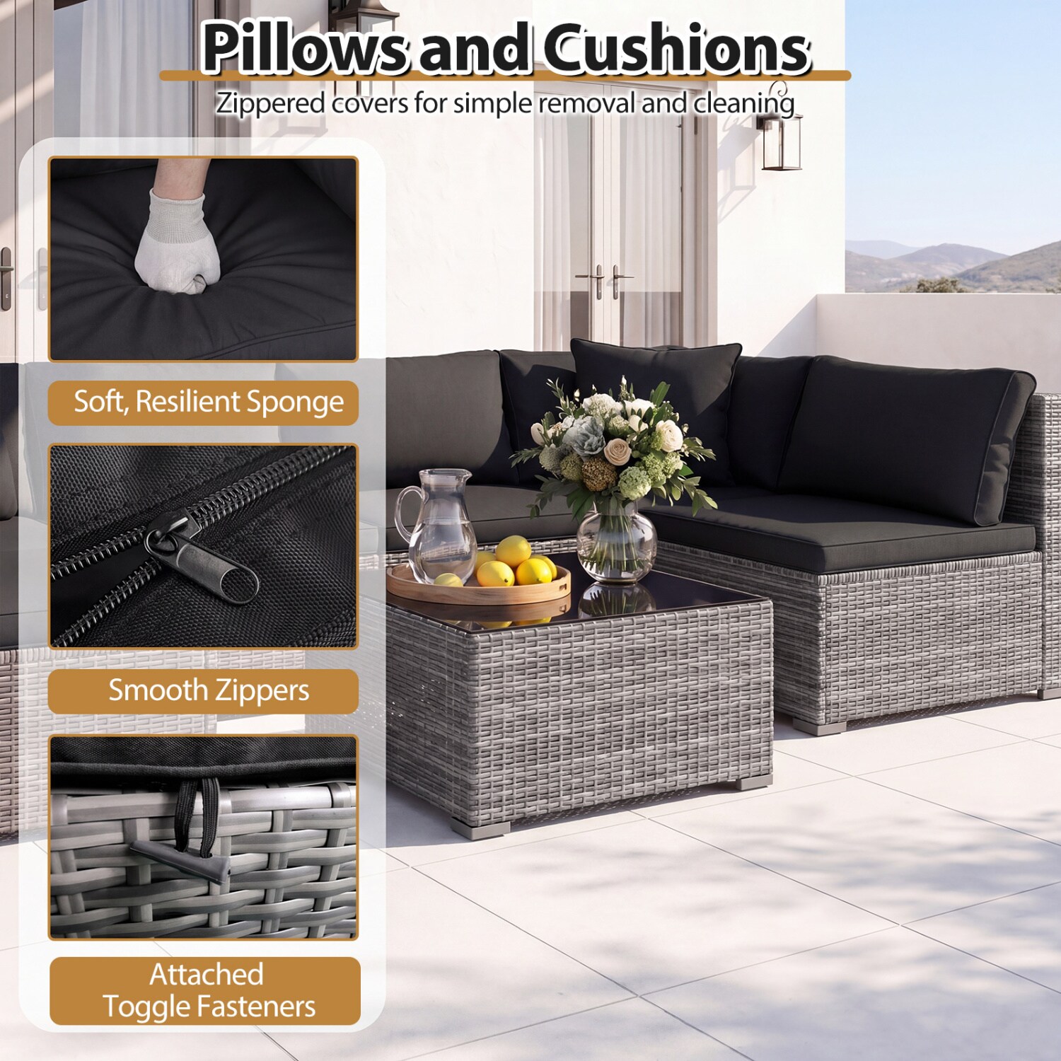 Volenca VOL-O1HUMQ Patio-Sofas-Daybeds - View #4