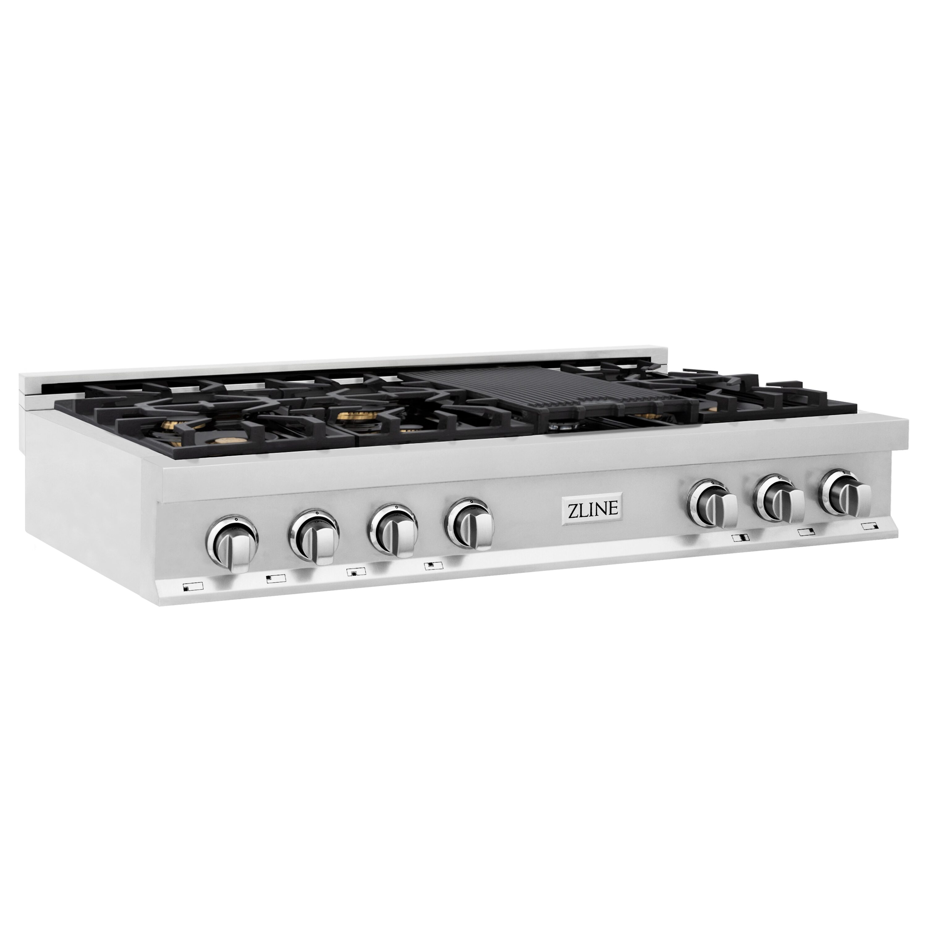 ZLINE KITCHEN & BATH RT-BR-48 Professional 48-in 7 burners Stainless steel Gas Cooktop