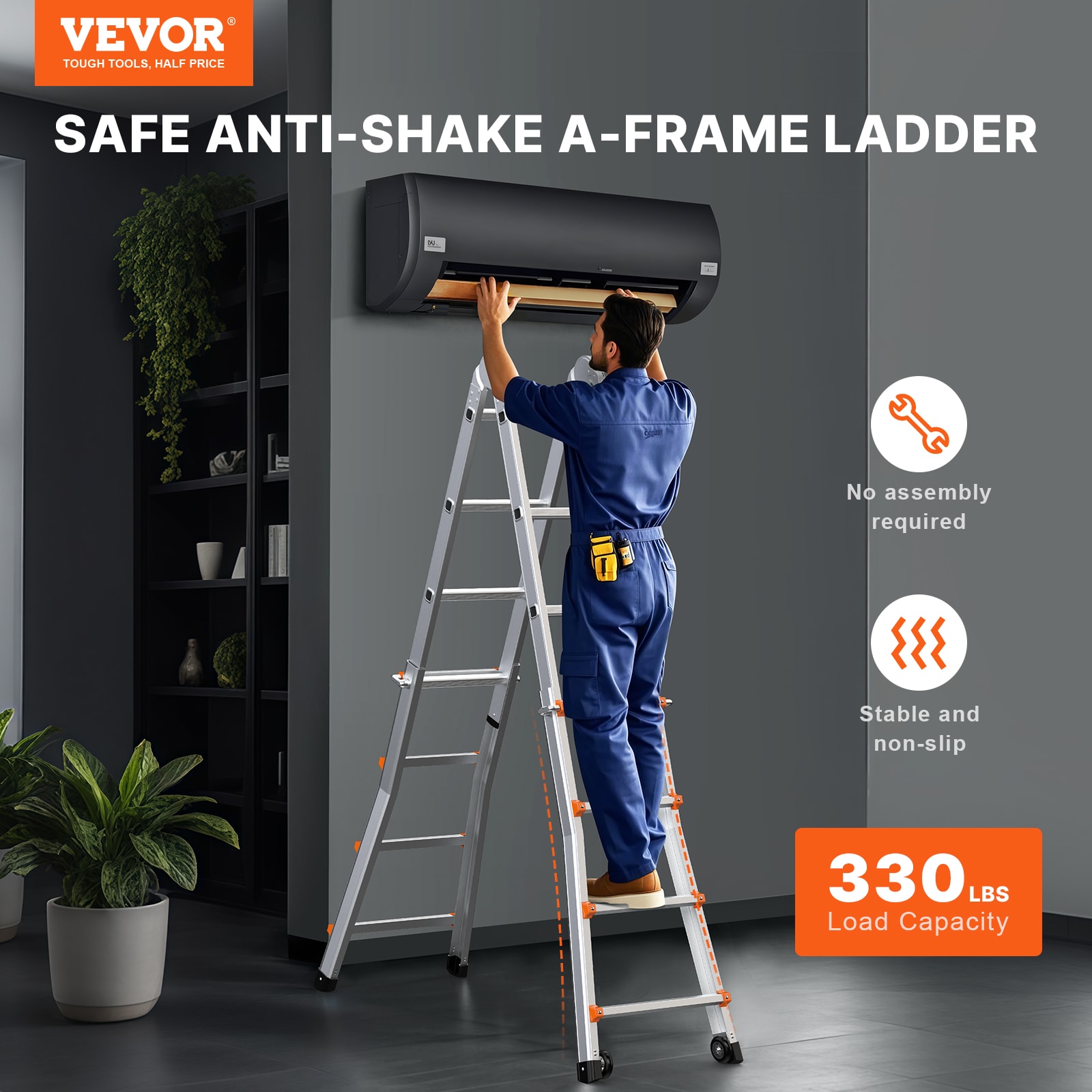VEVOR SCDGNAZXYST506092V0 Step-Ladders - View #3