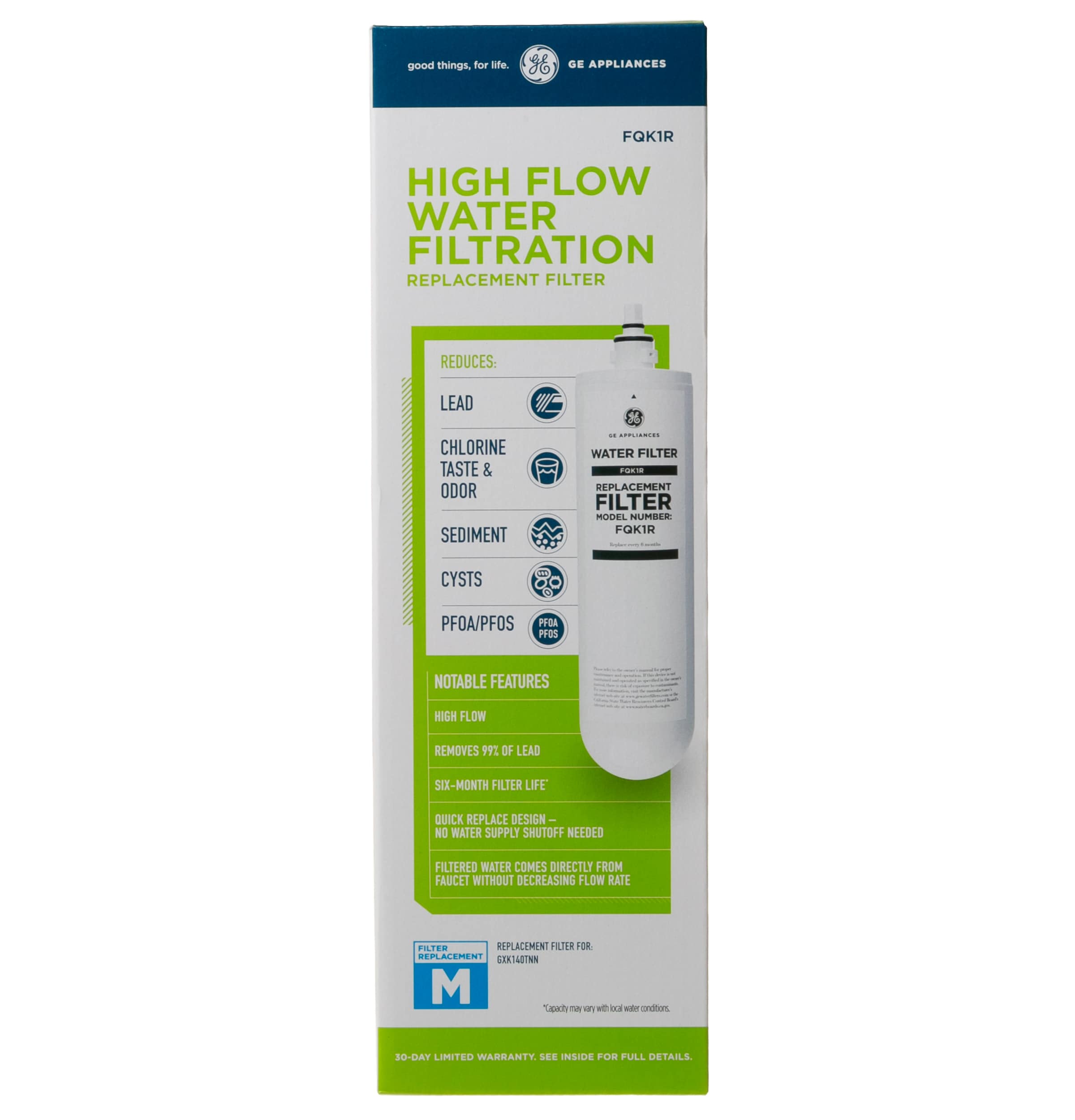 GE FQK1R Replacement-Water-Filters-Cartridges - View #2