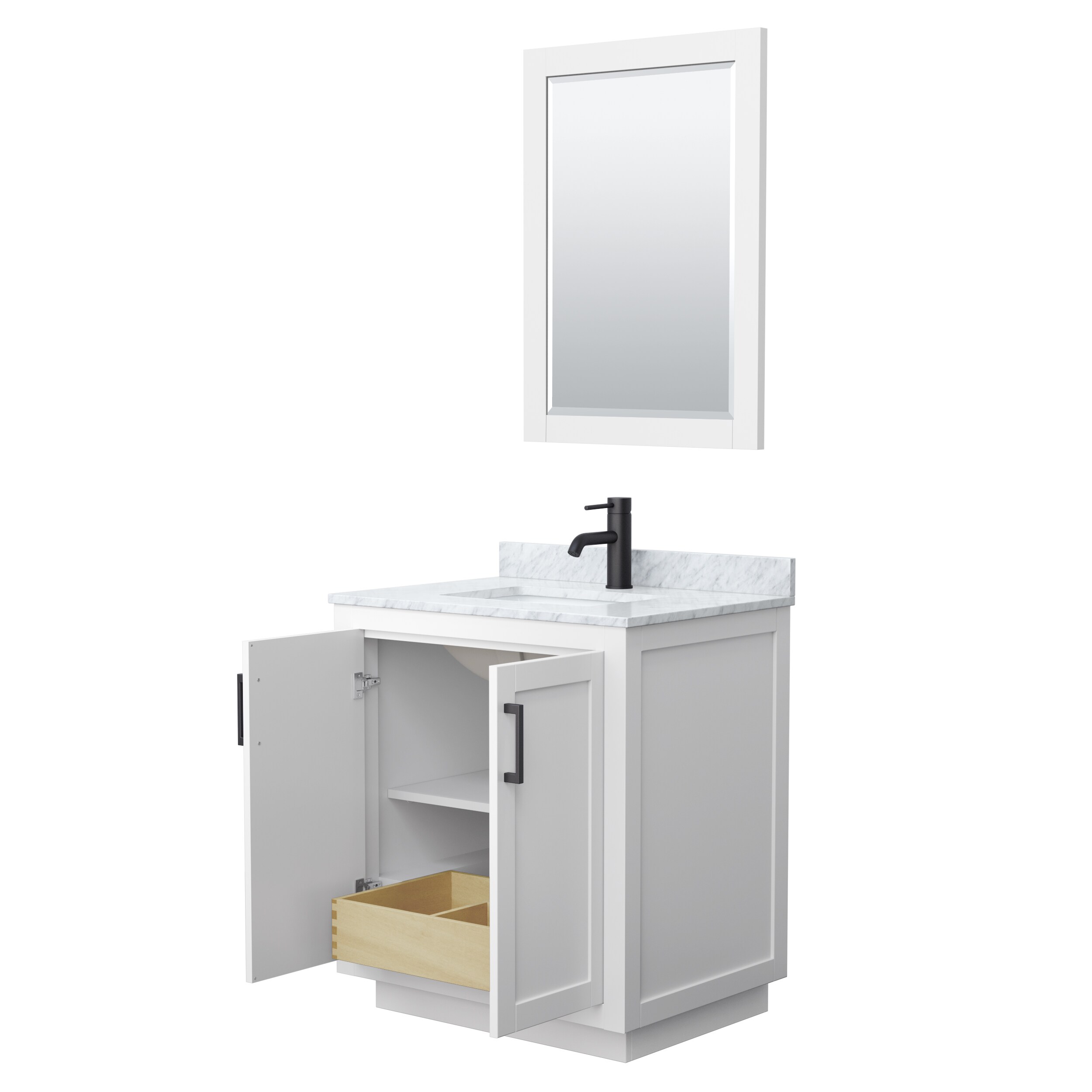 Wyndham Collection WCF292930SWBCMUNSM24 Bath-Vanity-Combo - View #3