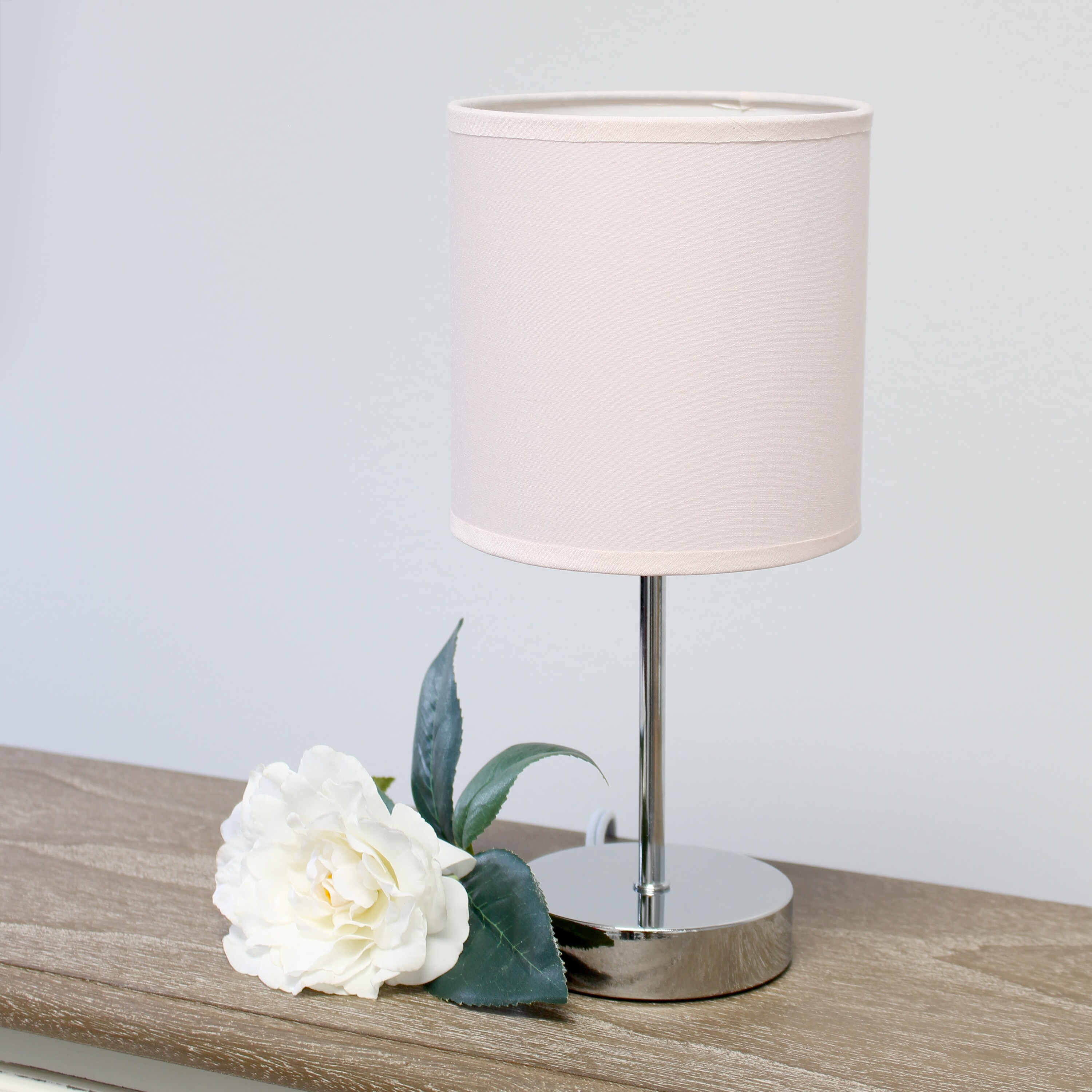 small blush lamp shade