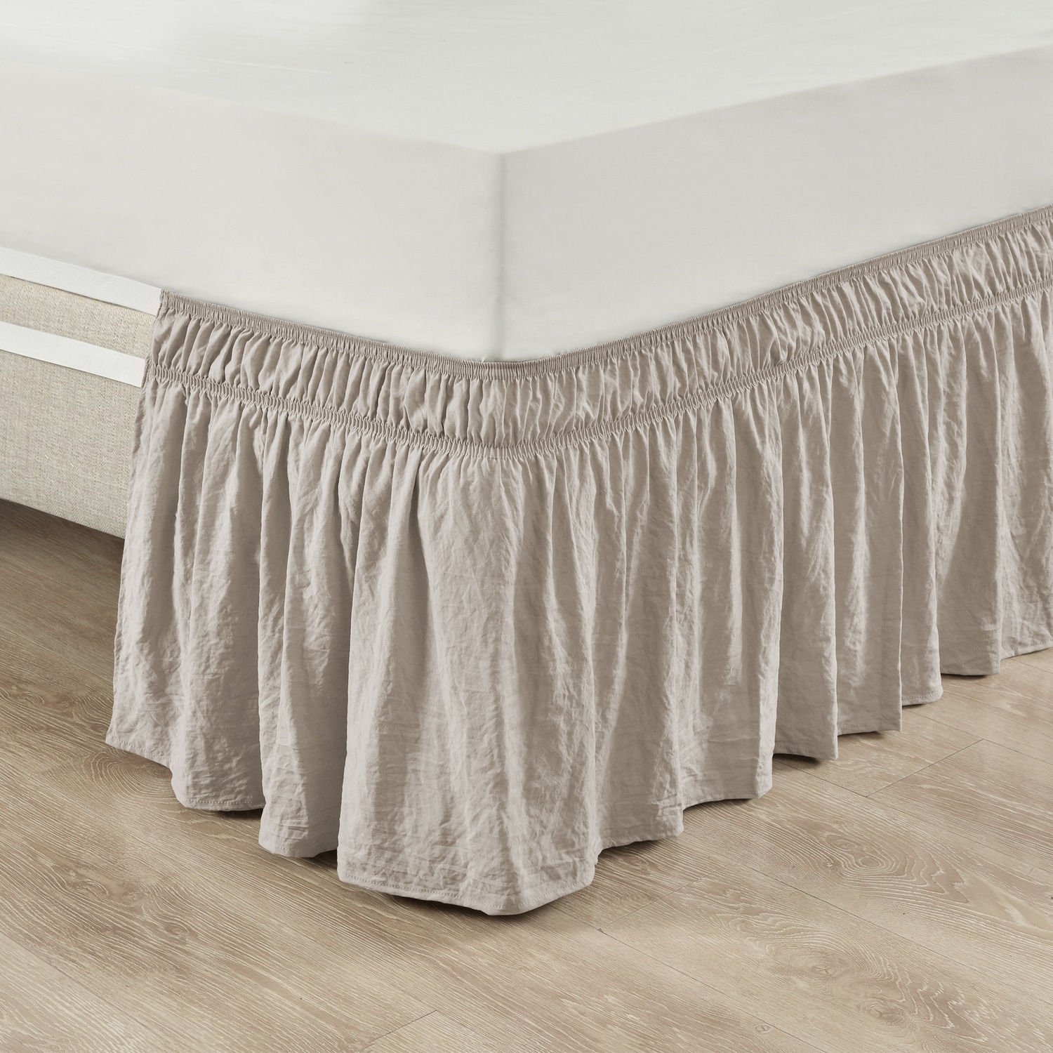 Lush Decor 16T005510 Neutral Solid King/California king Bedspread