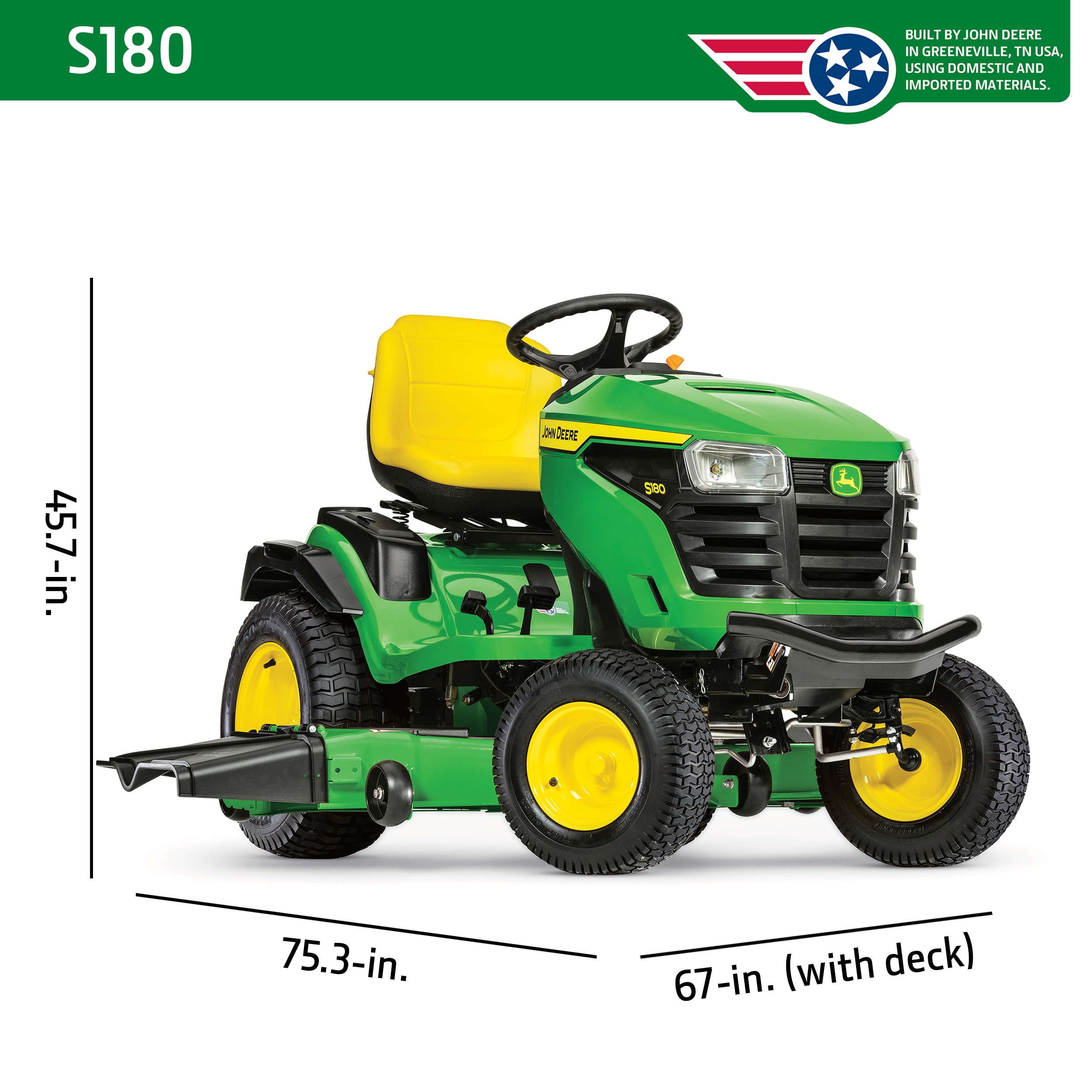 John deere mower at lowes hotsell